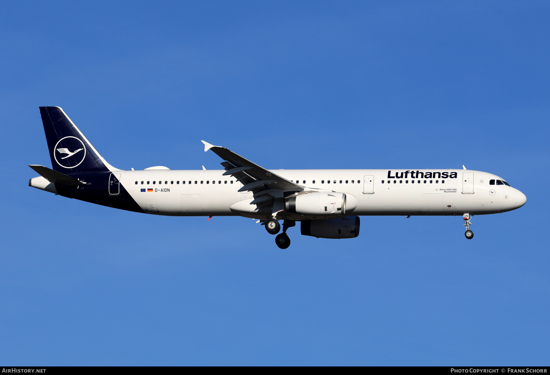 Aircraft Photo of D-AIDN | Airbus A321-231 | Lufthansa | AirHistory.net #649075