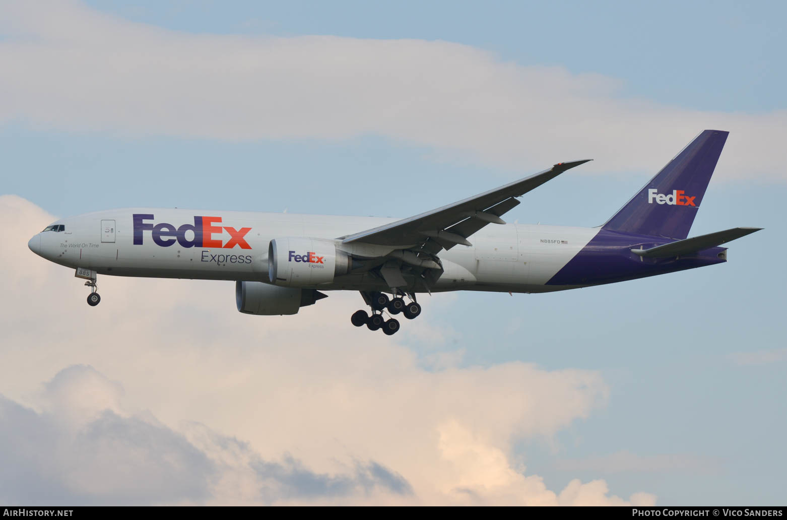 Aircraft Photo of N885FD | Boeing 777-FS2 | FedEx Express | AirHistory.net #649077