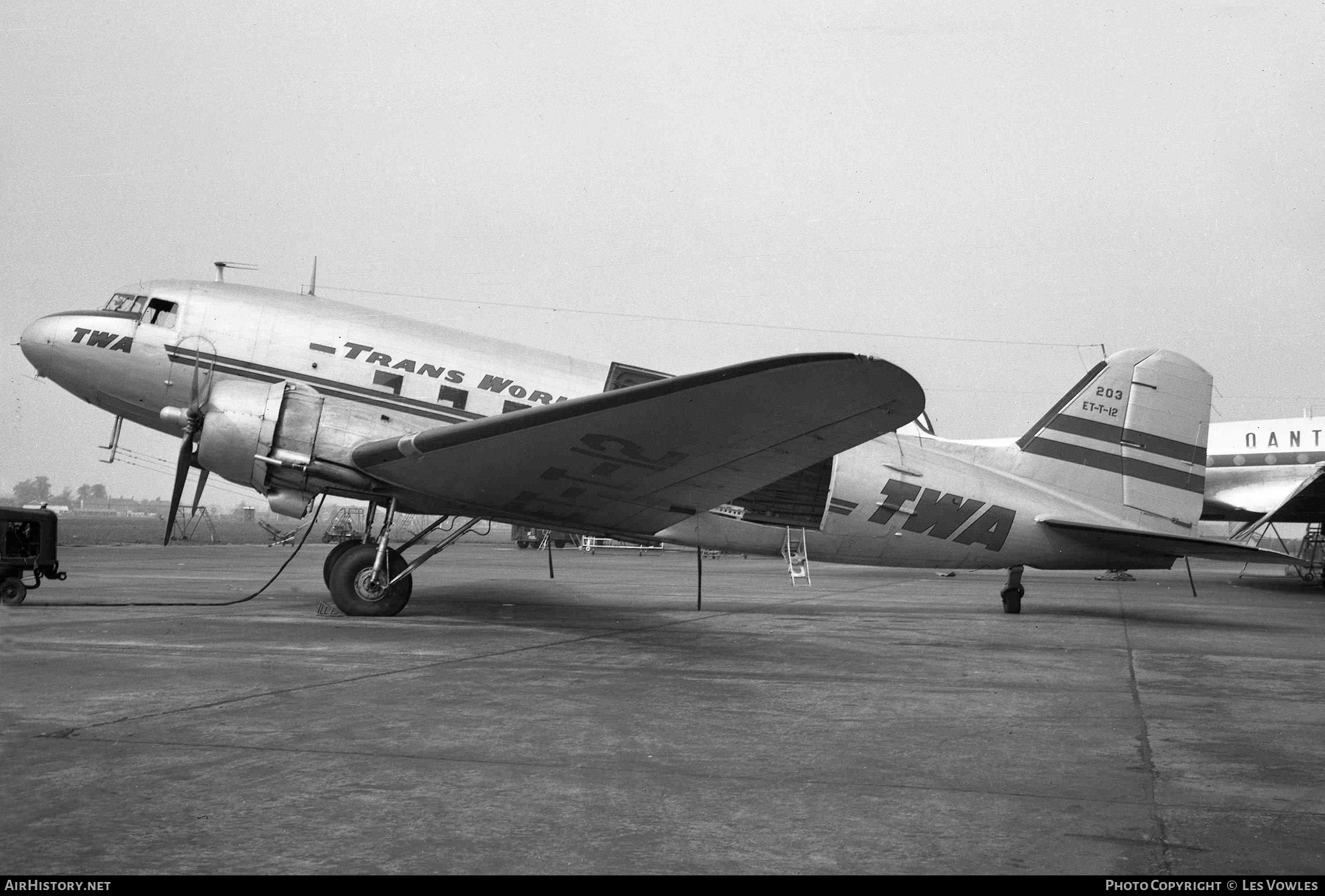 Aircraft Photo of ET-T-12 | Douglas C-47B Dakota | Trans World Airline - TWA | AirHistory.net #649086