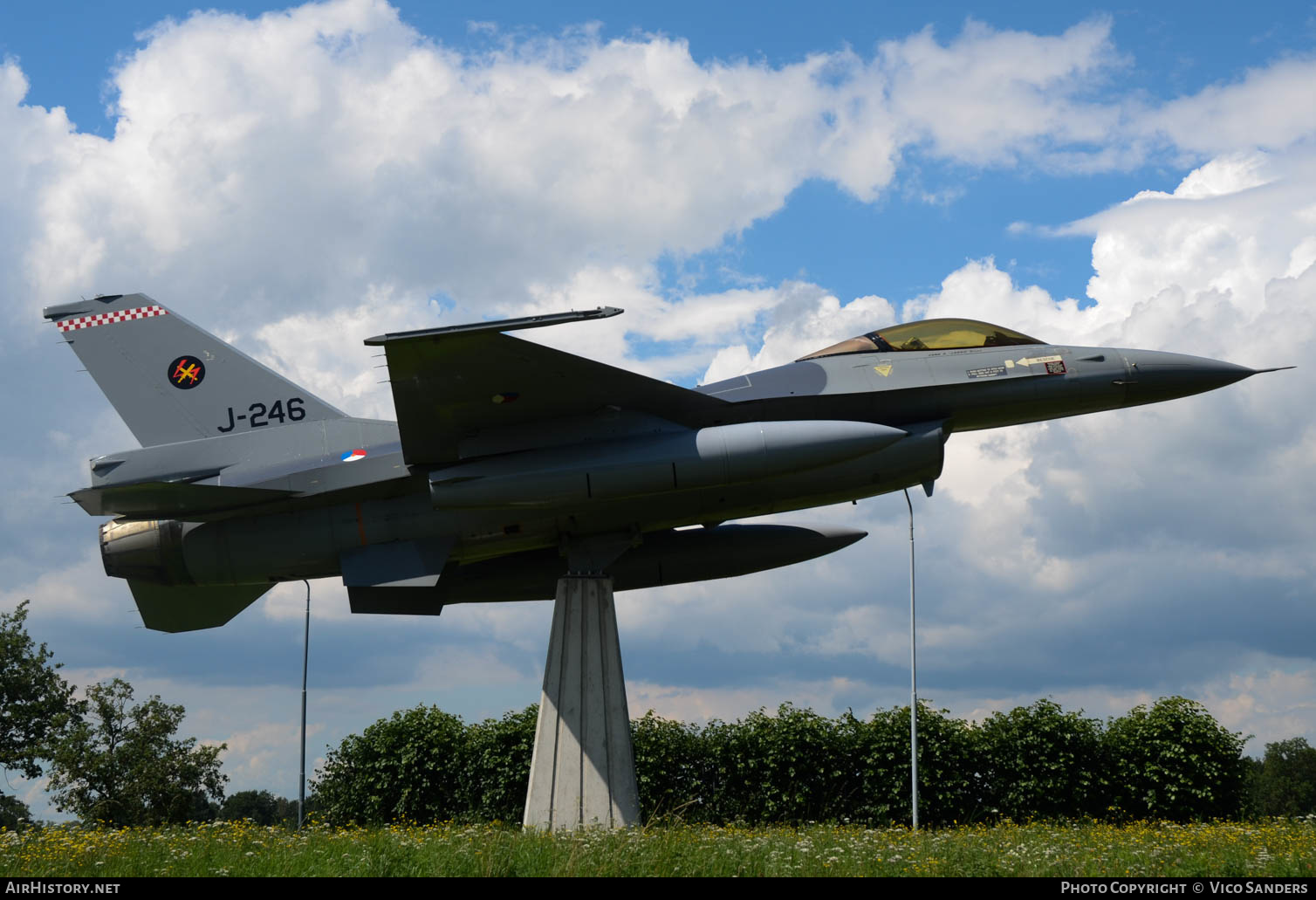 Aircraft Photo of J-246 | General Dynamics F-16A Fighting Falcon | Netherlands - Air Force | AirHistory.net #649098