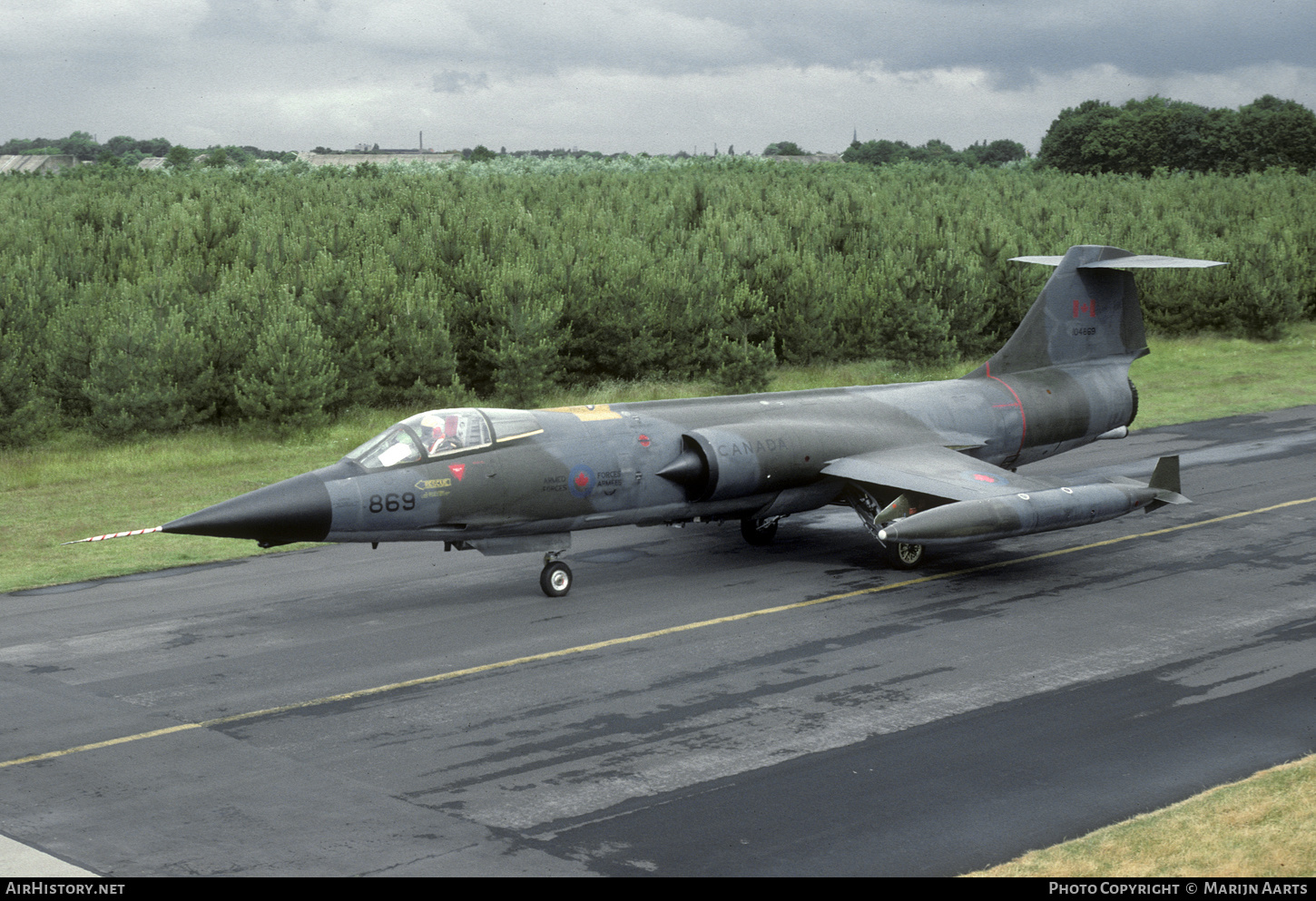 Aircraft Photo of 104869 | Canadair CF-104 Starfighter | Canada - Air Force | AirHistory.net #649125