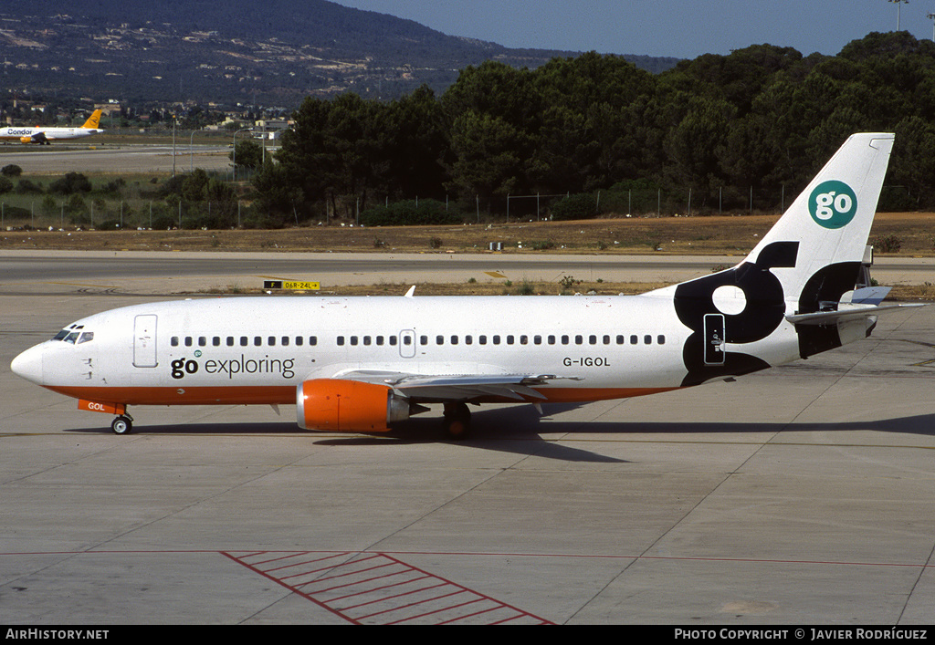 Aircraft Photo of G-IGOL | Boeing 737-36N | Go Fly | AirHistory.net #649136