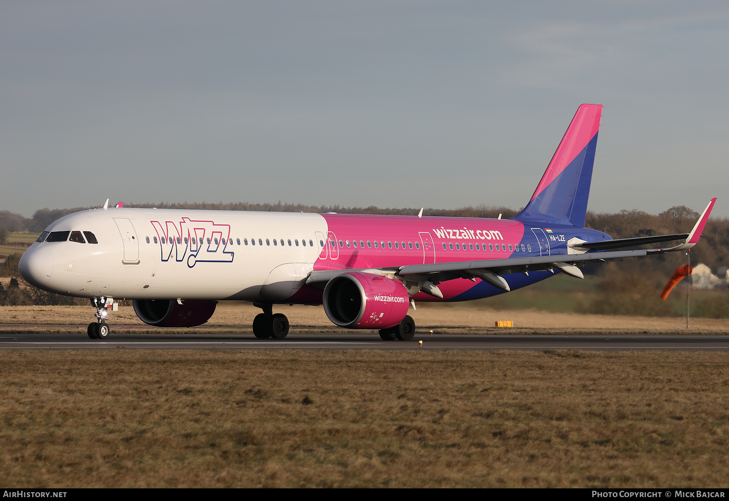 Aircraft Photo of HA-LZE | Airbus A321-271NX | Wizz Air | AirHistory.net #649144