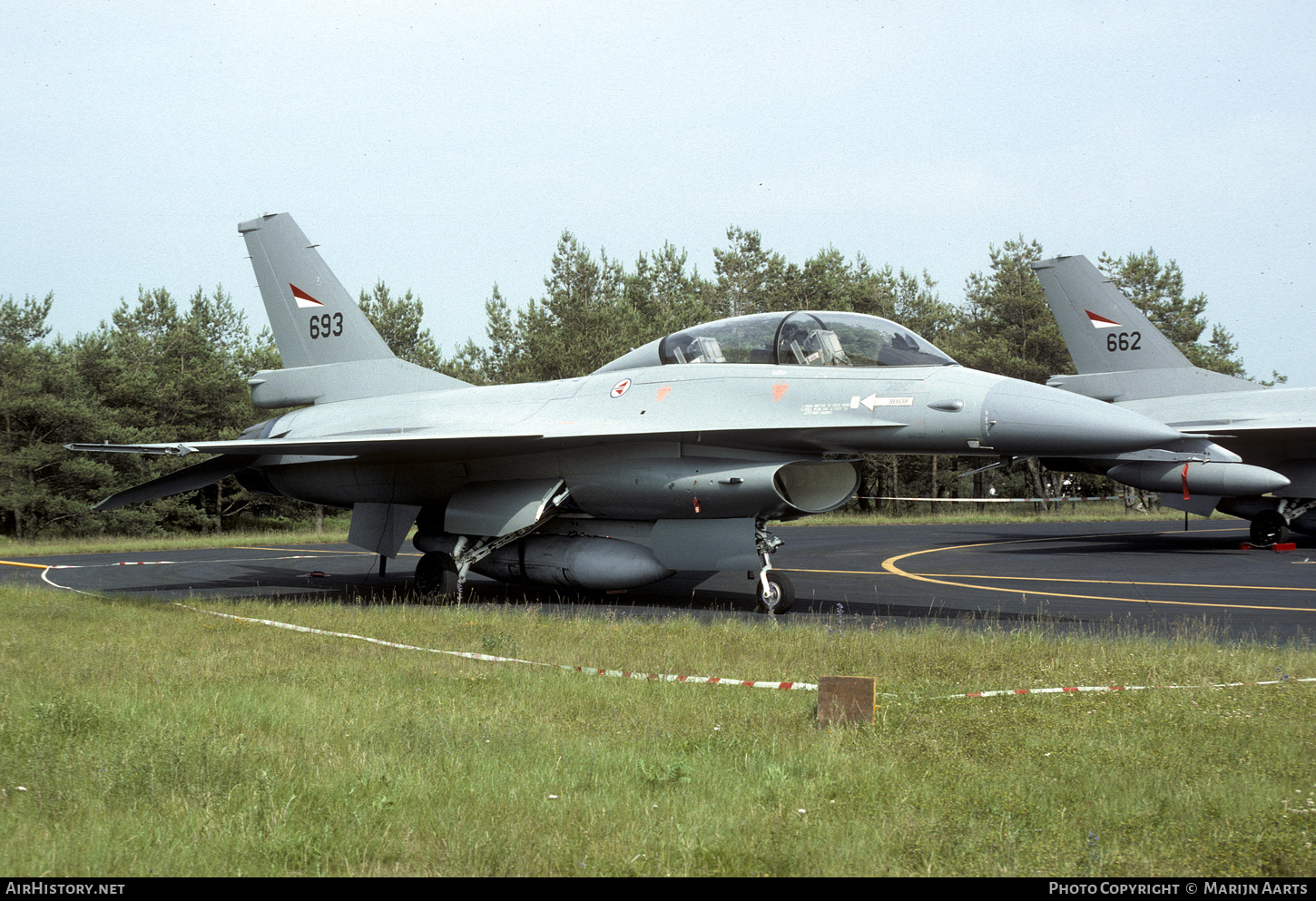 Aircraft Photo of 693 | General Dynamics F-16B Fighting Falcon | Norway - Air Force | AirHistory.net #649146