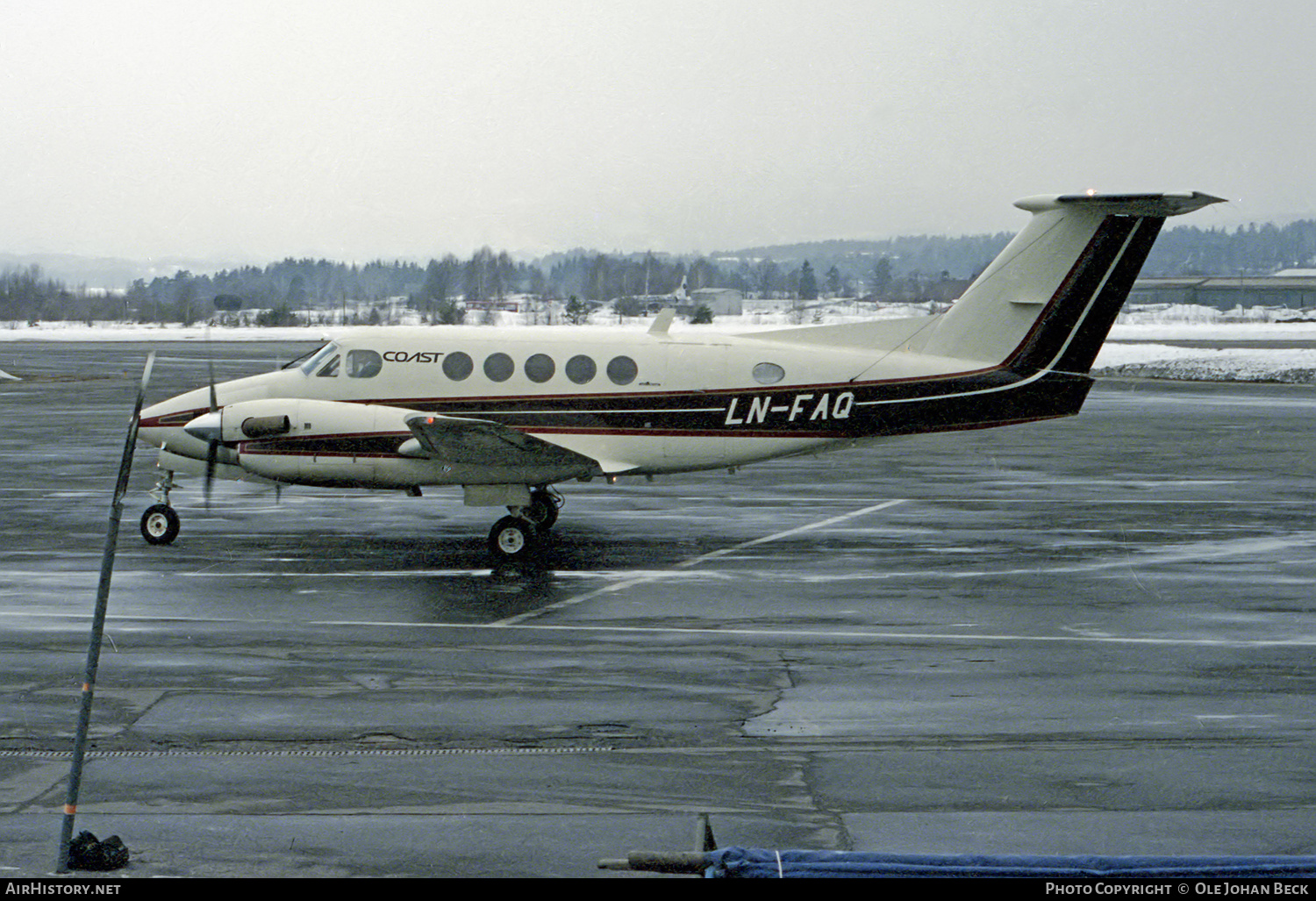 Aircraft Photo of LN-FAQ | Beech 200 Super King Air | Coast Aero Center | AirHistory.net #649162