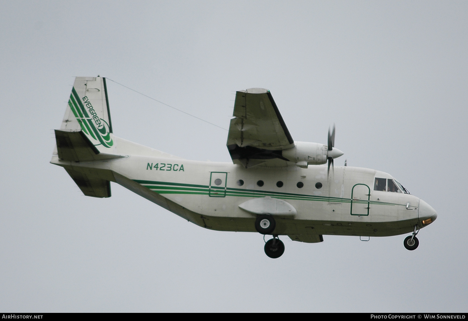 Aircraft Photo of N423CA | CASA C-212-200 Aviocar | Evergreen Helicopters | AirHistory.net #649170