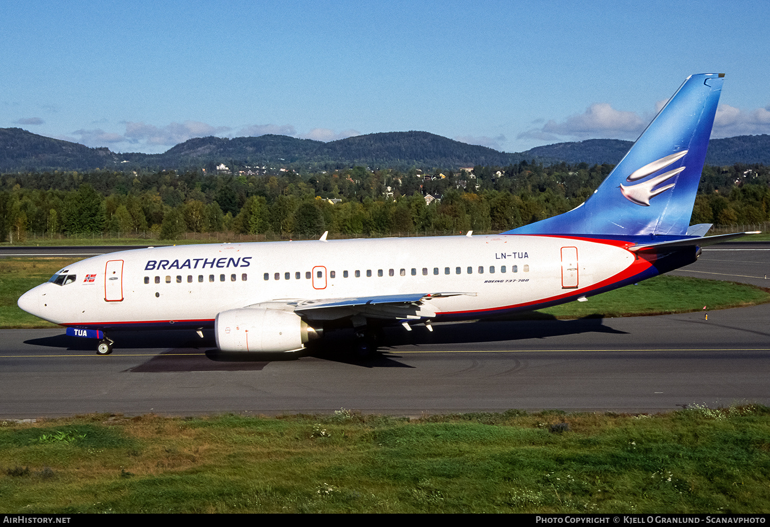 Aircraft Photo of LN-TUA | Boeing 737-705 | Braathens | AirHistory.net #649177