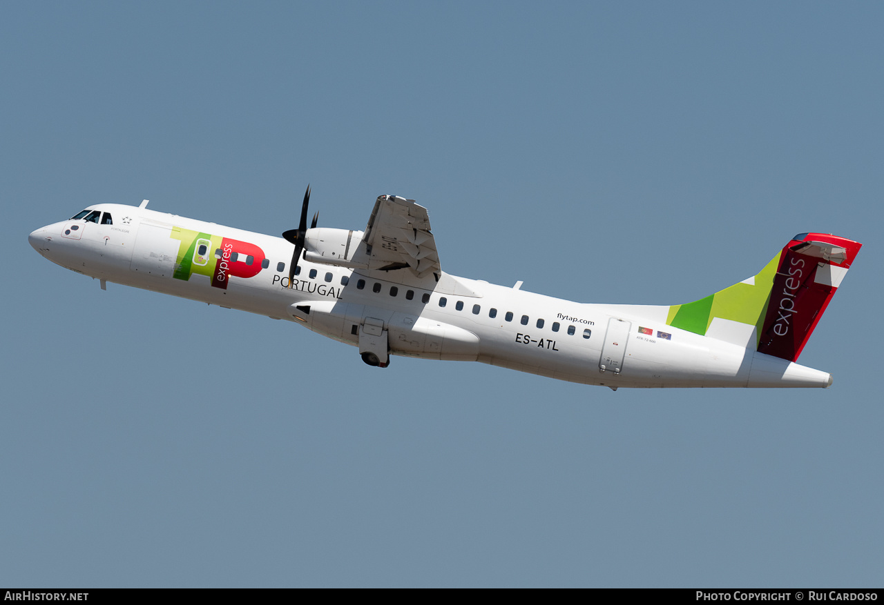 Aircraft Photo of ES-ATL | ATR ATR-72-600C (ATR-72-212A) | TAP Portugal Express | AirHistory.net #649182