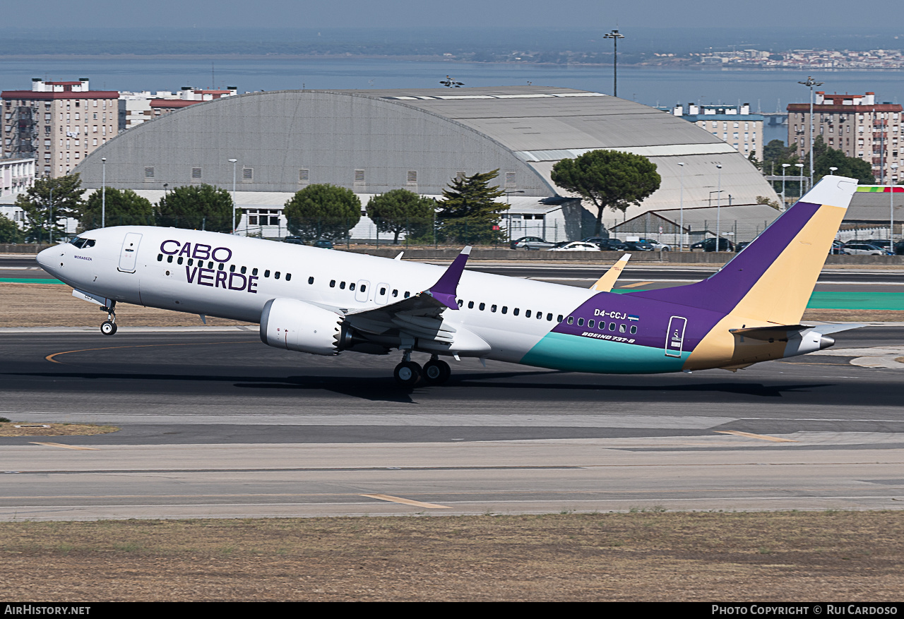 Aircraft Photo of D4-CCJ | Boeing 737-8 Max 8 | Cabo Verde Airlines | AirHistory.net #649187