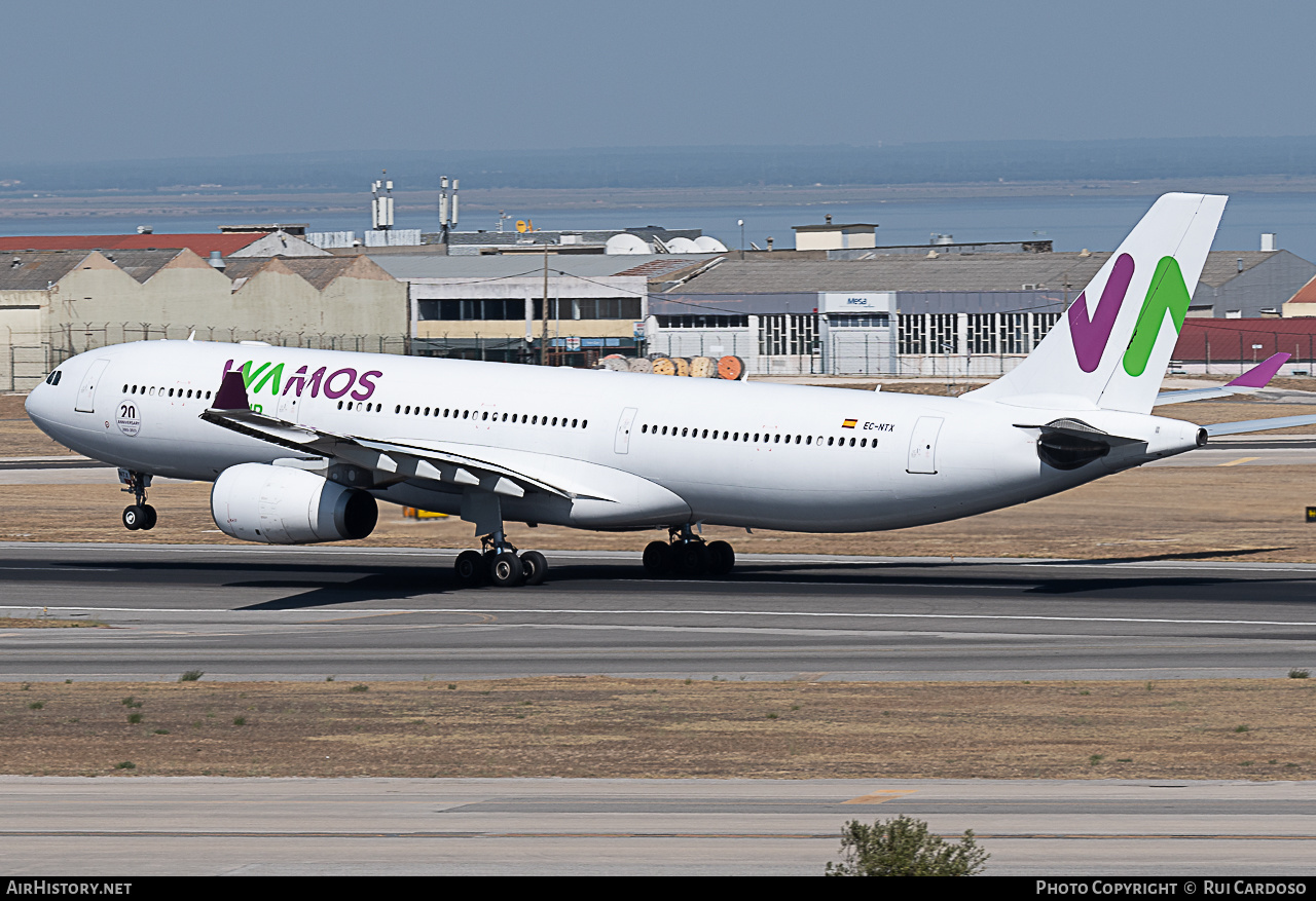 Aircraft Photo of EC-NTX | Airbus A330-343E | Wamos Air | AirHistory.net #649190