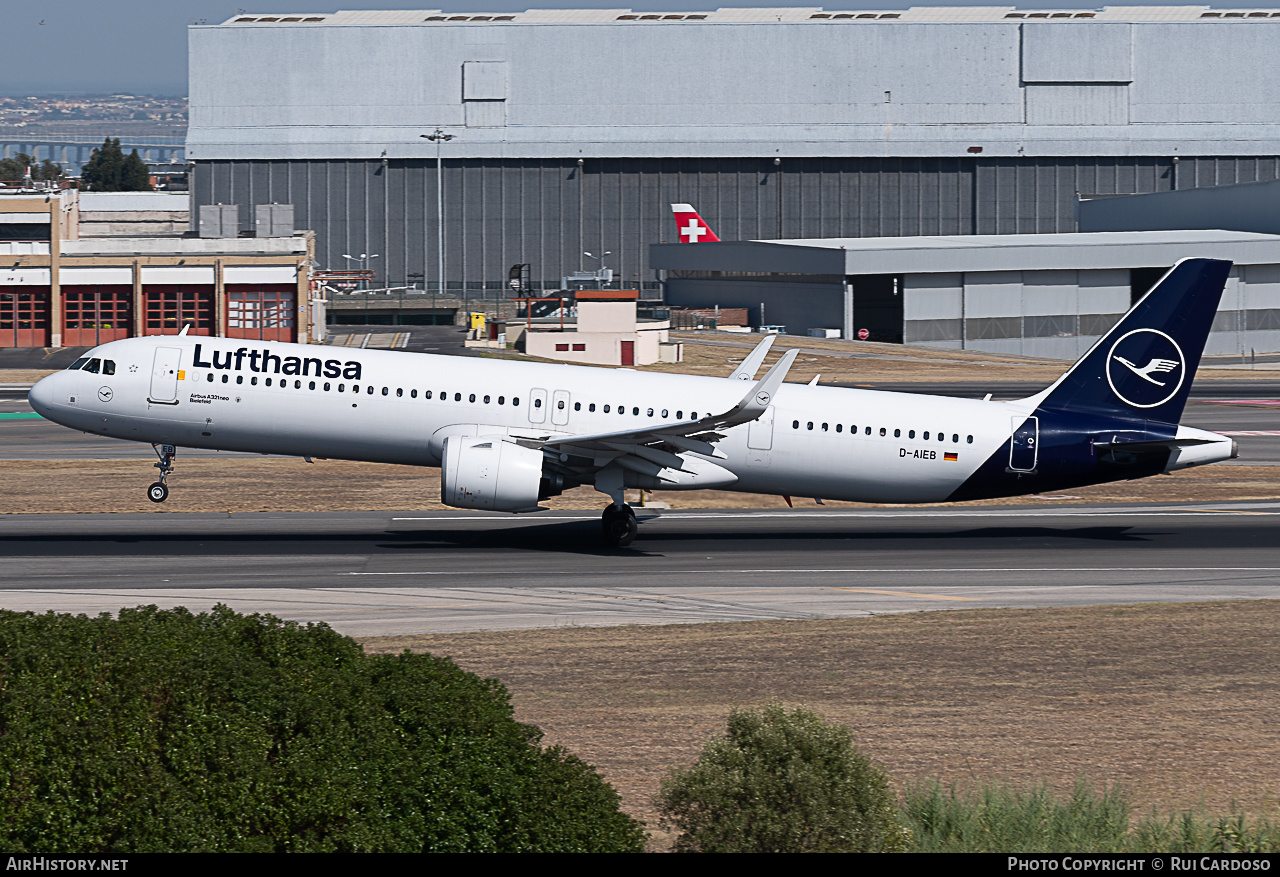 Aircraft Photo of D-AIEB | Airbus A321-271NX | Lufthansa | AirHistory.net #649195