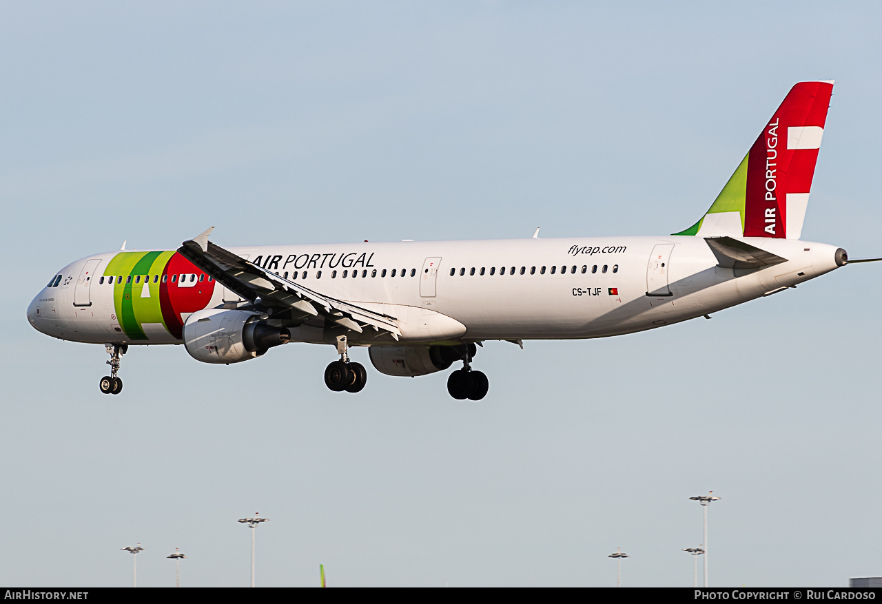 Aircraft Photo of CS-TJF | Airbus A321-211 | TAP Air Portugal | AirHistory.net #649198