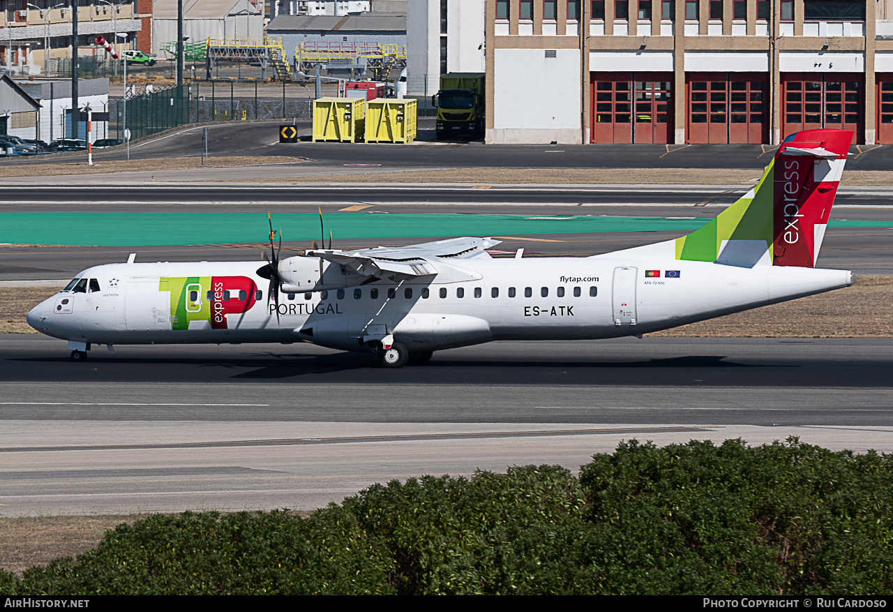 Aircraft Photo of ES-ATK | ATR ATR-72-600 (ATR-72-212A) | TAP Portugal Express | AirHistory.net #649199