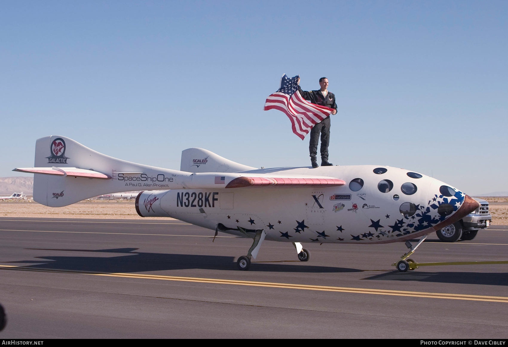 Aircraft Photo of N328KF | Scaled Composites 316 SpaceShipOne | Virgin Galactic | AirHistory.net #649215