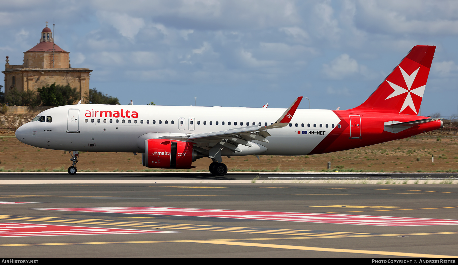 Aircraft Photo of 9H-NEF | Airbus A320-251N | Air Malta | AirHistory.net #649218