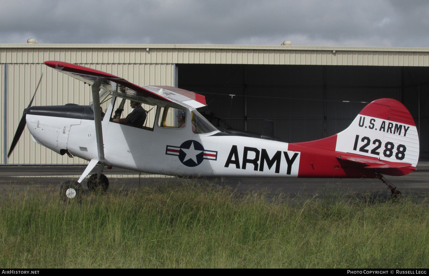 Aircraft Photo of VH-YAP / 12288 | Cessna O-1E Bird Dog | USA - Army | AirHistory.net #649220