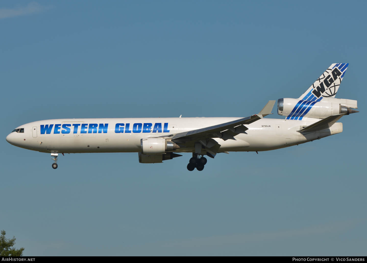 Aircraft Photo of N799JN | McDonnell Douglas MD-11F | Western Global Airlines - WGA | AirHistory.net #649239