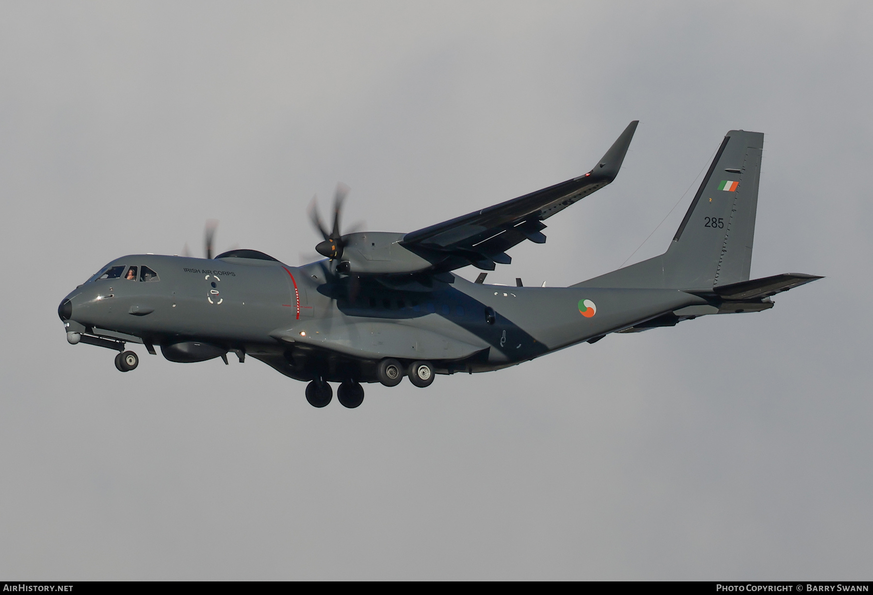 Aircraft Photo of 285 | CASA C295MPA Persuader | Ireland - Air Force | AirHistory.net #649256