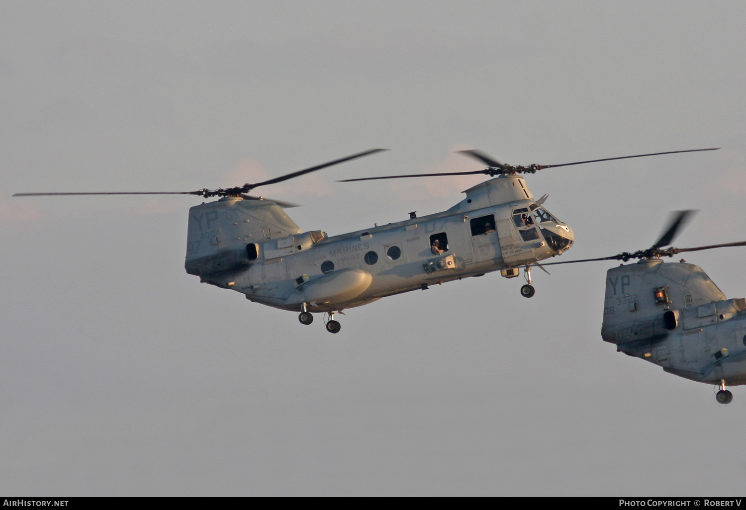 Aircraft Photo of 154004 / 4004 | Boeing Vertol CH-46E Sea Knight | USA - Marines | AirHistory.net #649265