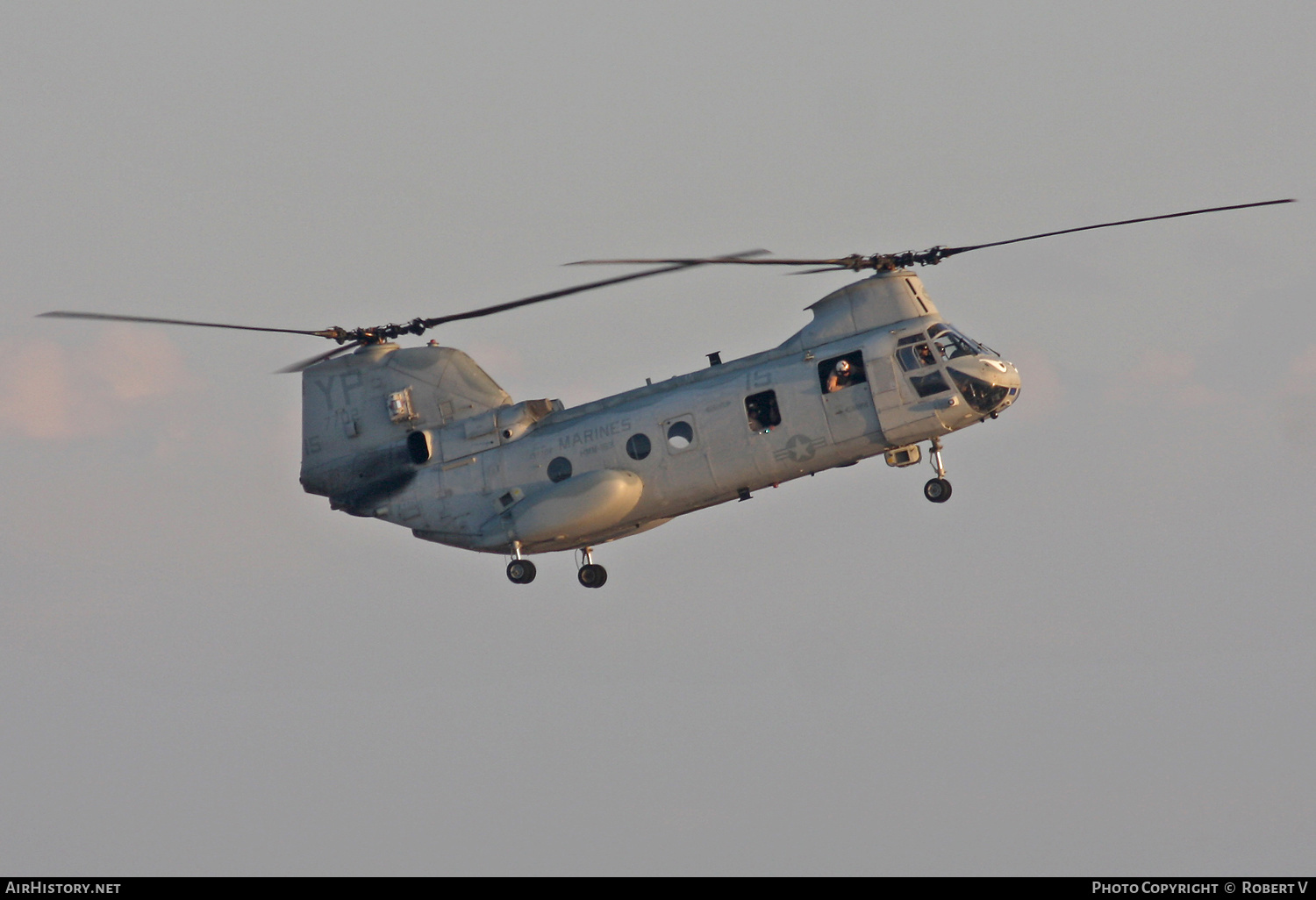 Aircraft Photo of 157702 / 7702 | Boeing Vertol CH-46E Sea Knight | USA - Marines | AirHistory.net #649267