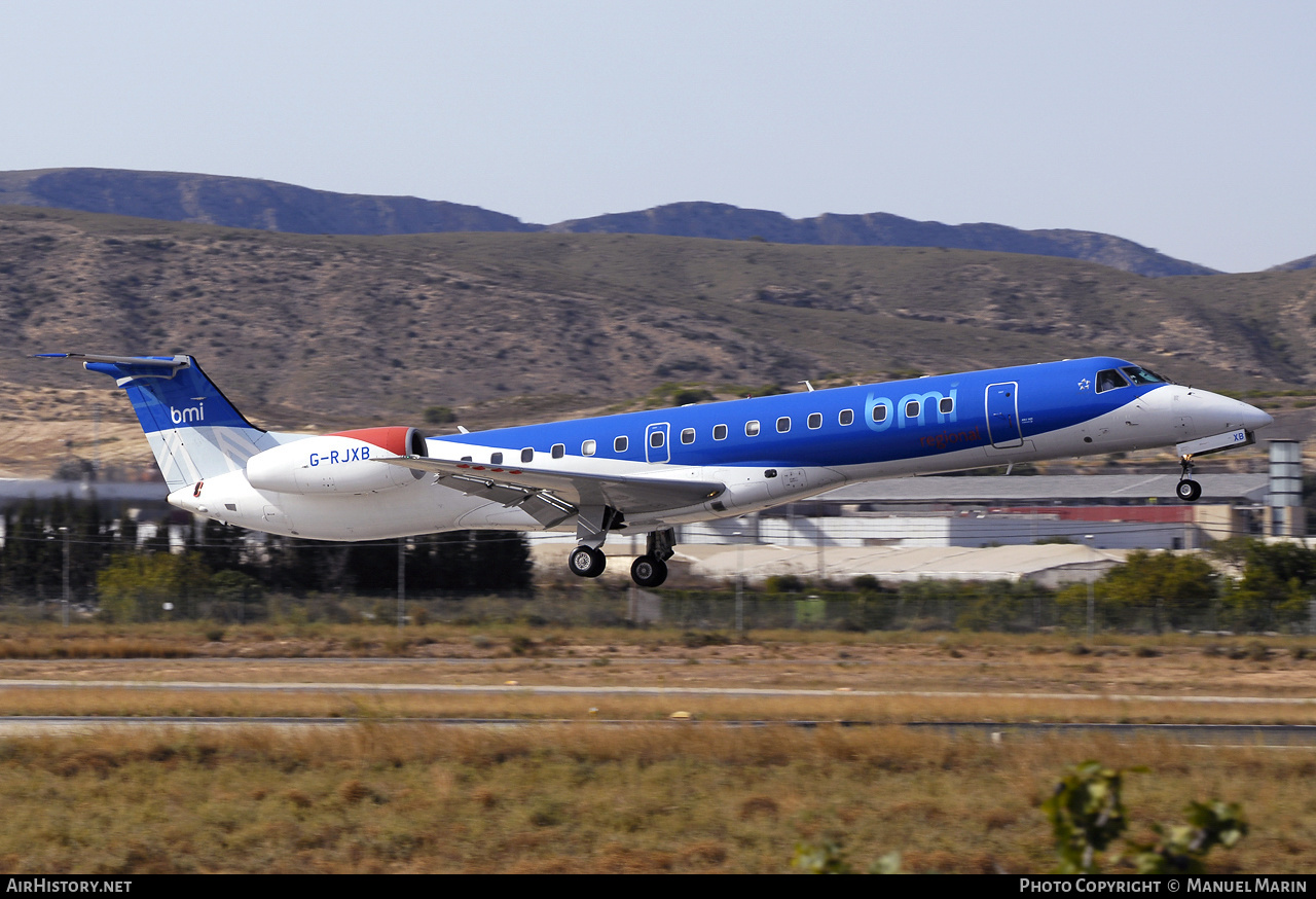 Aircraft Photo of G-RJXB | Embraer ERJ-145EP (EMB-145EP) | BMI Regional | AirHistory.net #649276