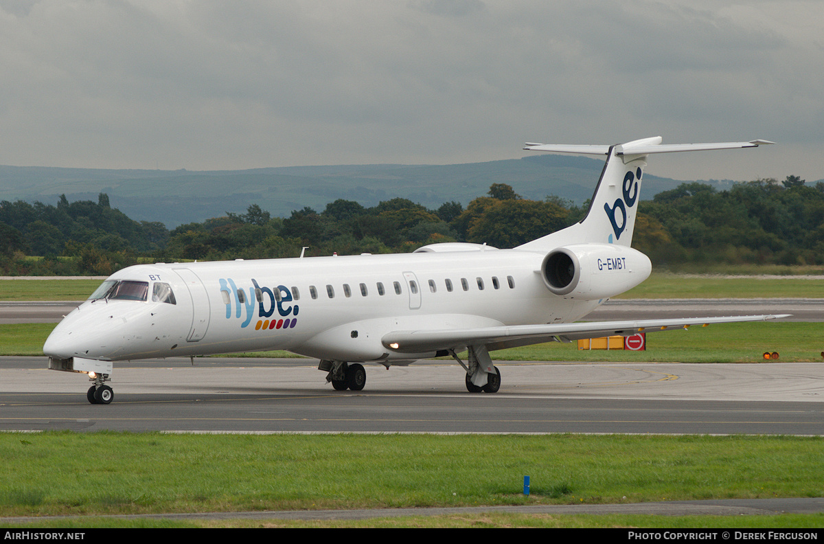 Aircraft Photo of G-EMBT | Embraer ERJ-145EU (EMB-145EU) | Flybe | AirHistory.net #649292