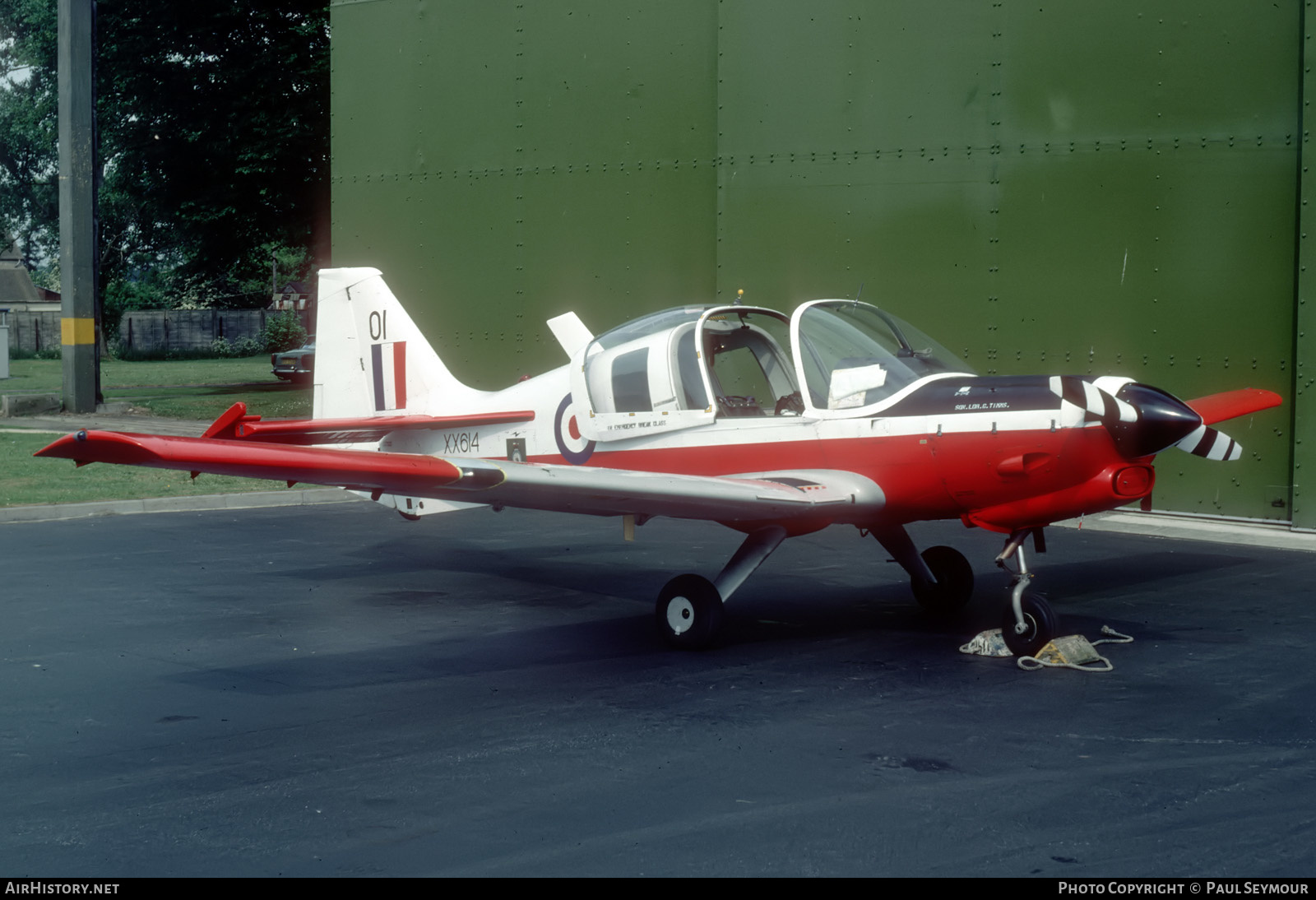 Aircraft Photo of XX614 | Scottish Aviation Bulldog T1 | UK - Air Force | AirHistory.net #649300