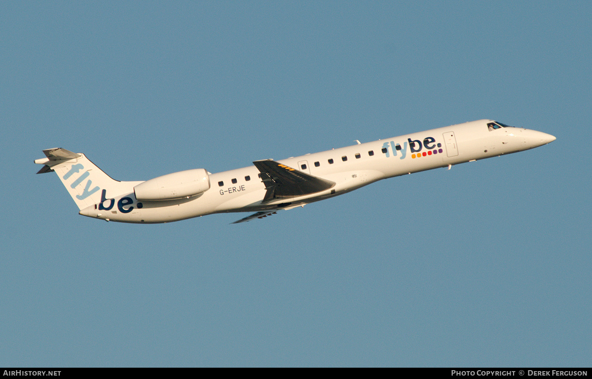 Aircraft Photo of G-ERJE | Embraer ERJ-145EU (EMB-145EU) | Flybe | AirHistory.net #649306