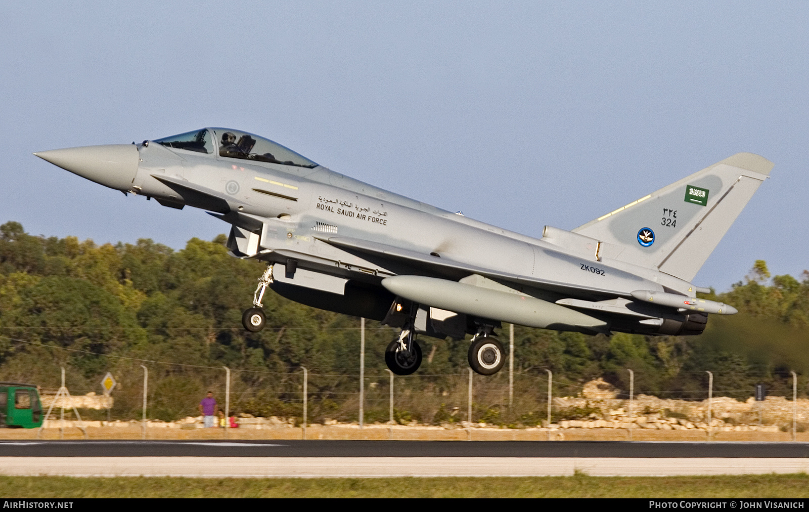 Aircraft Photo of 324 / ZK092 | Eurofighter EF-2000 Typhoon FGR.54 | Saudi Arabia - Air Force | AirHistory.net #649313