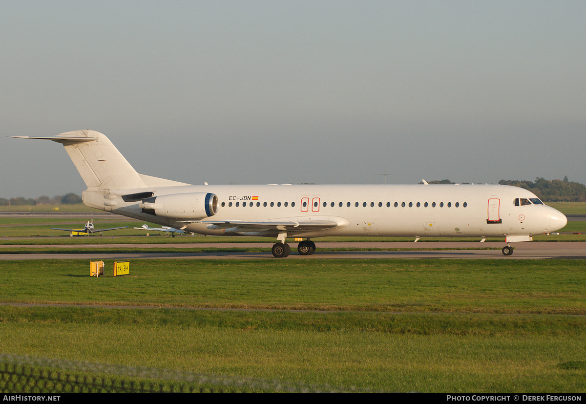 Aircraft Photo of EC-JDN | Fokker 100 (F28-0100) | AirHistory.net #649317