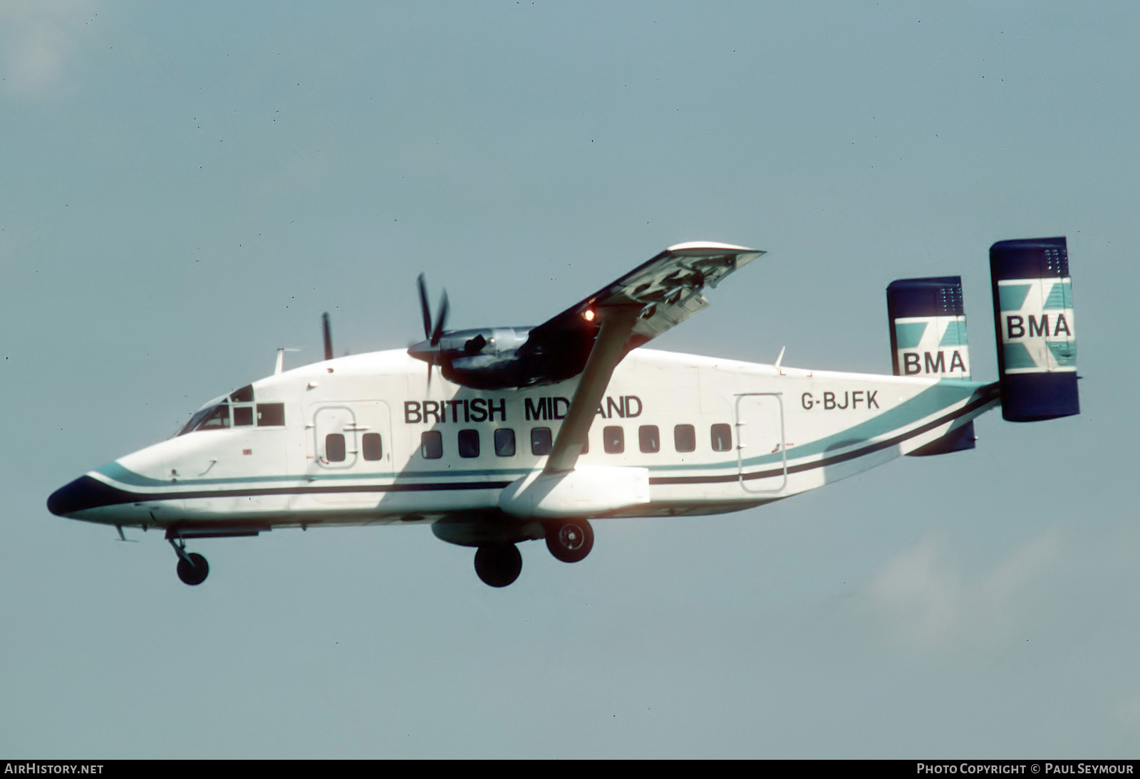 Aircraft Photo of G-BJFK | Short 330-100 | British Midland Airways - BMA | AirHistory.net #649318