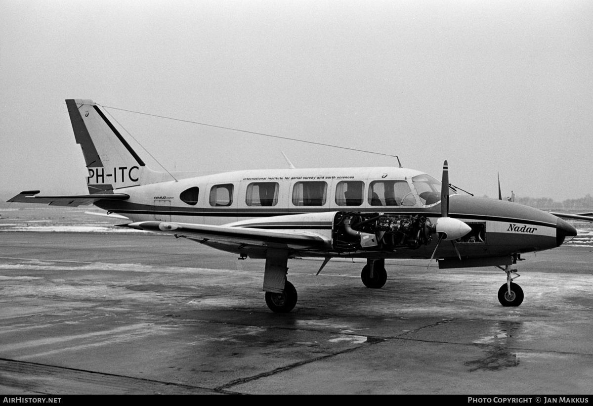 Aircraft Photo of PH-ITC | Piper PA-31-350 Navajo Chieftain | International Institute for Aerial Survey and Earth Sciences | AirHistory.net #649319