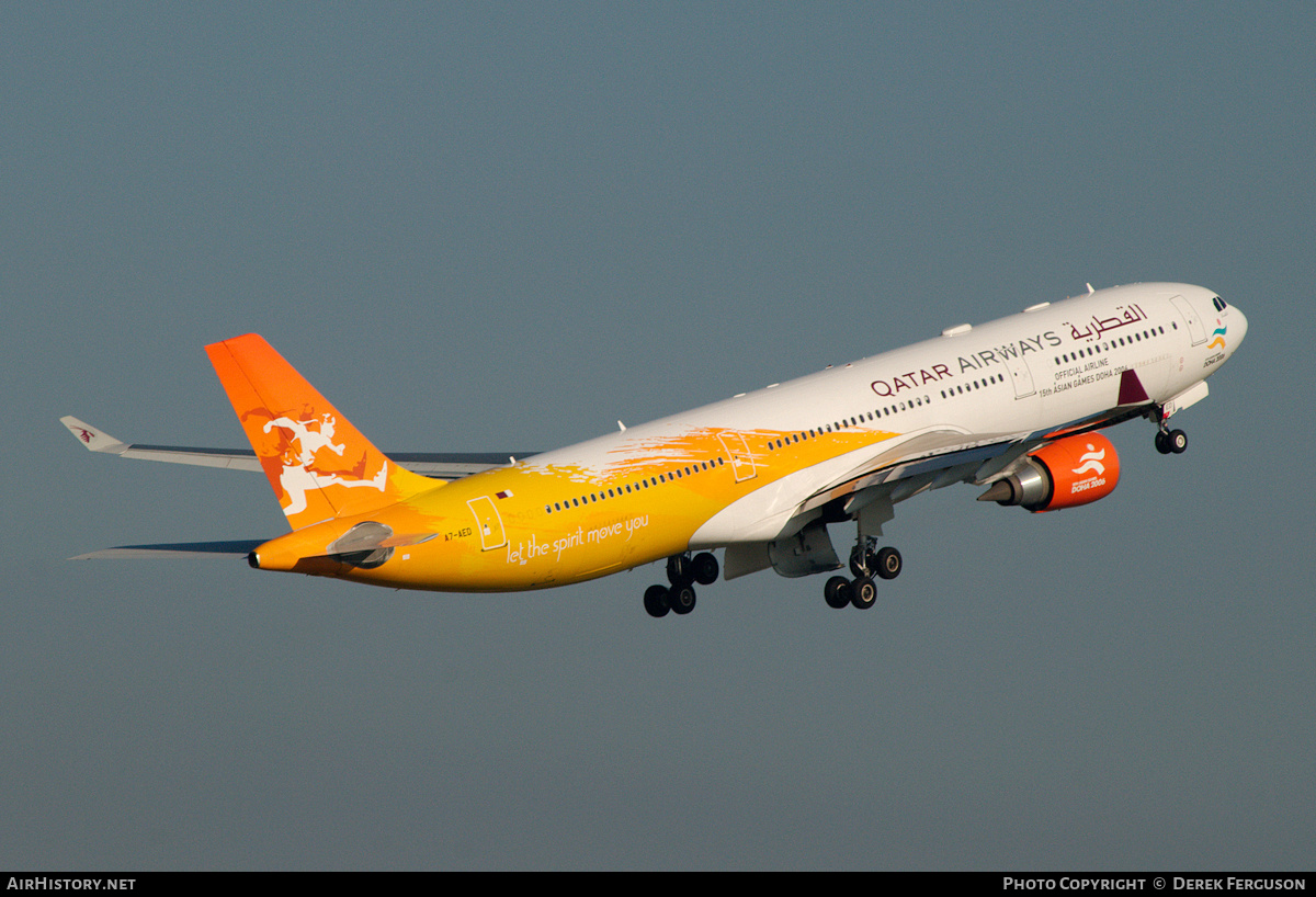 Aircraft Photo of A7-AED | Airbus A330-302 | Qatar Airways | AirHistory.net #649337