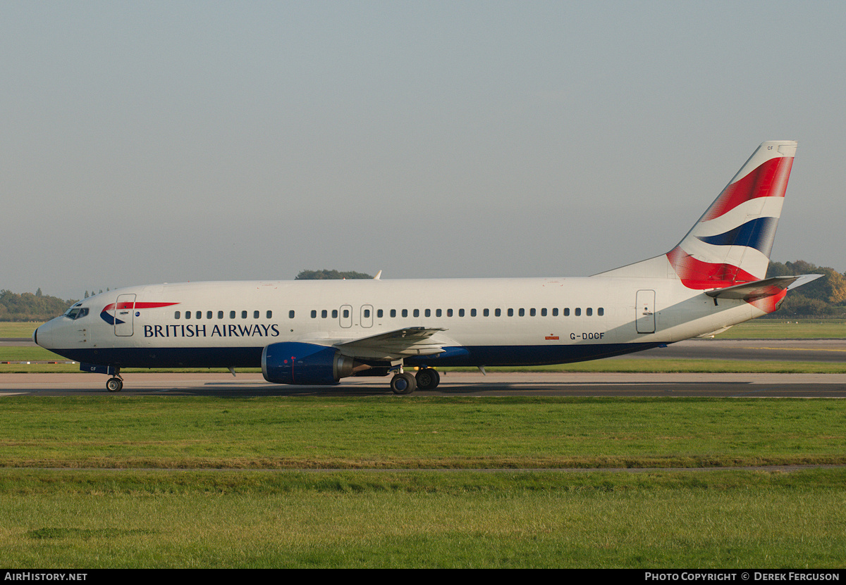 Aircraft Photo of G-DOCF | Boeing 737-436 | British Airways | AirHistory.net #649340