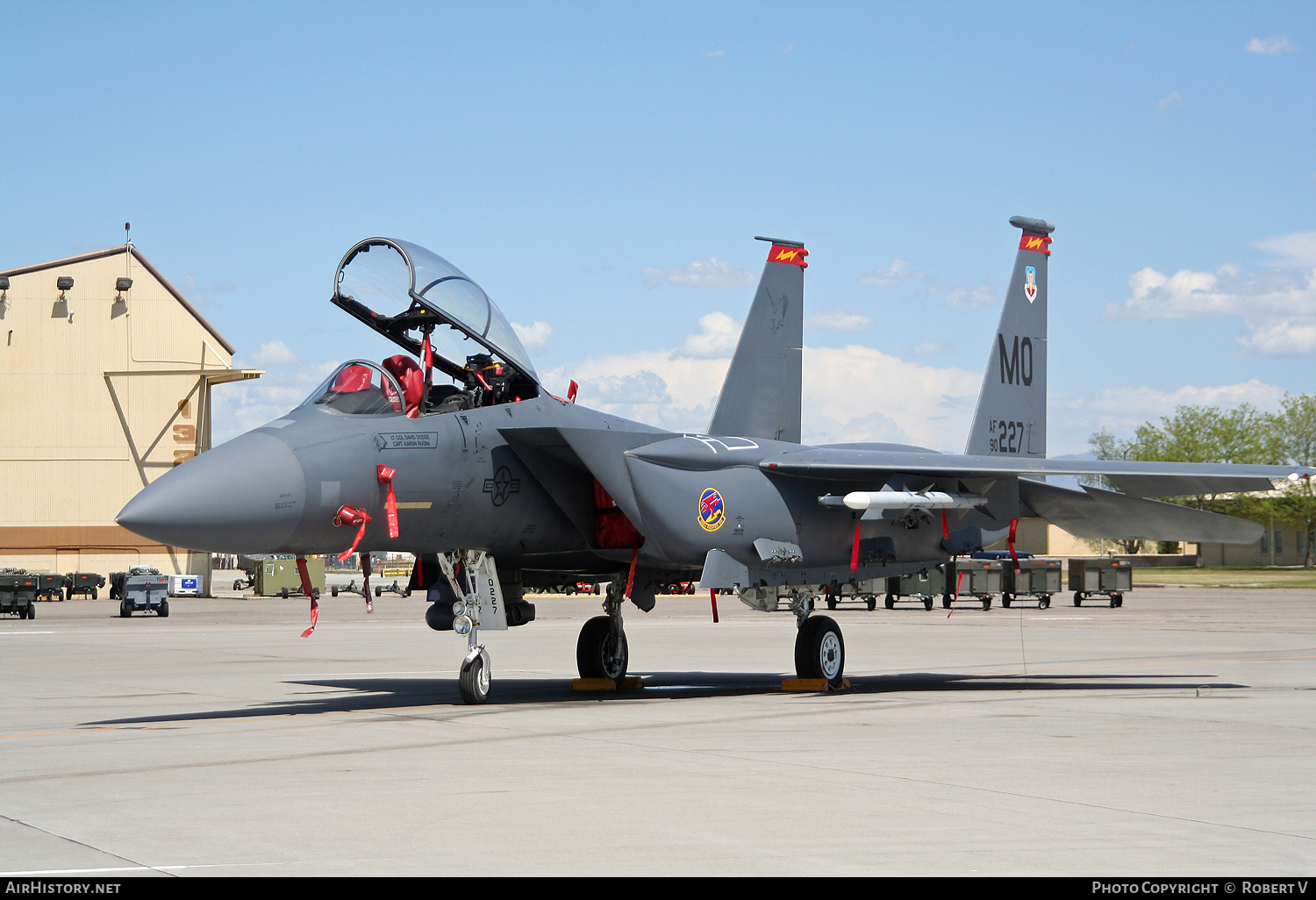 Aircraft Photo of 90-0227 / AF90-227 | Boeing F-15E Strike Eagle | USA - Air Force | AirHistory.net #649347