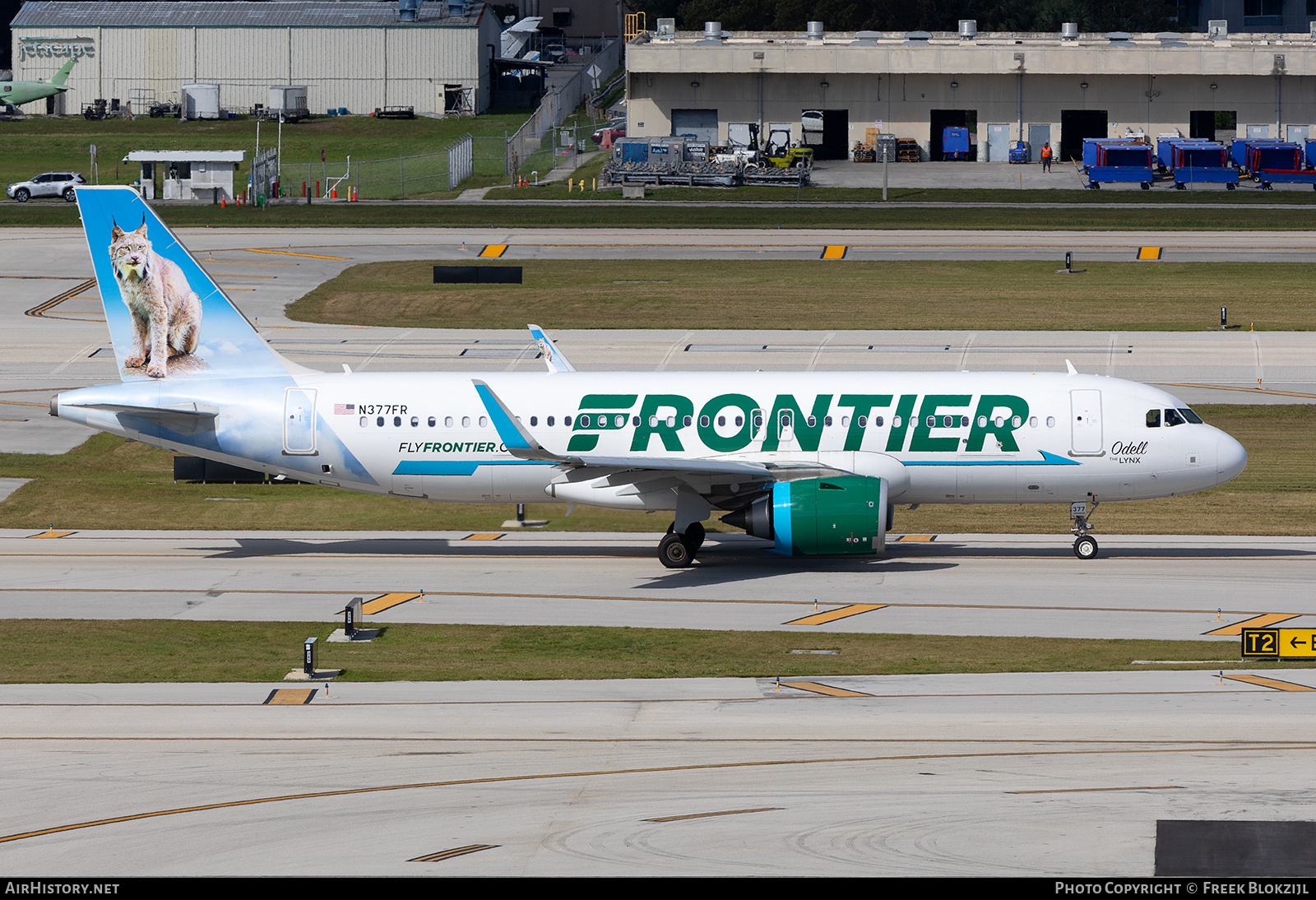 Aircraft Photo of N377FR | Airbus A320-251N | Frontier Airlines | AirHistory.net #649378