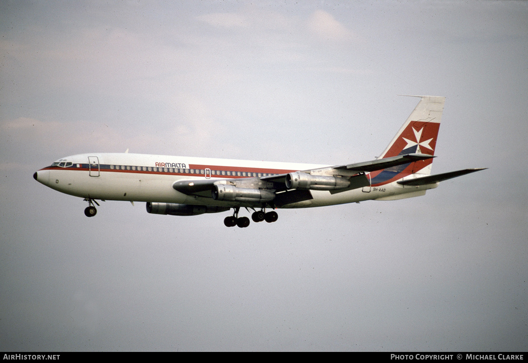 Aircraft Photo of 9H-AAO | Boeing 720-047B | Air Malta | AirHistory.net #649380