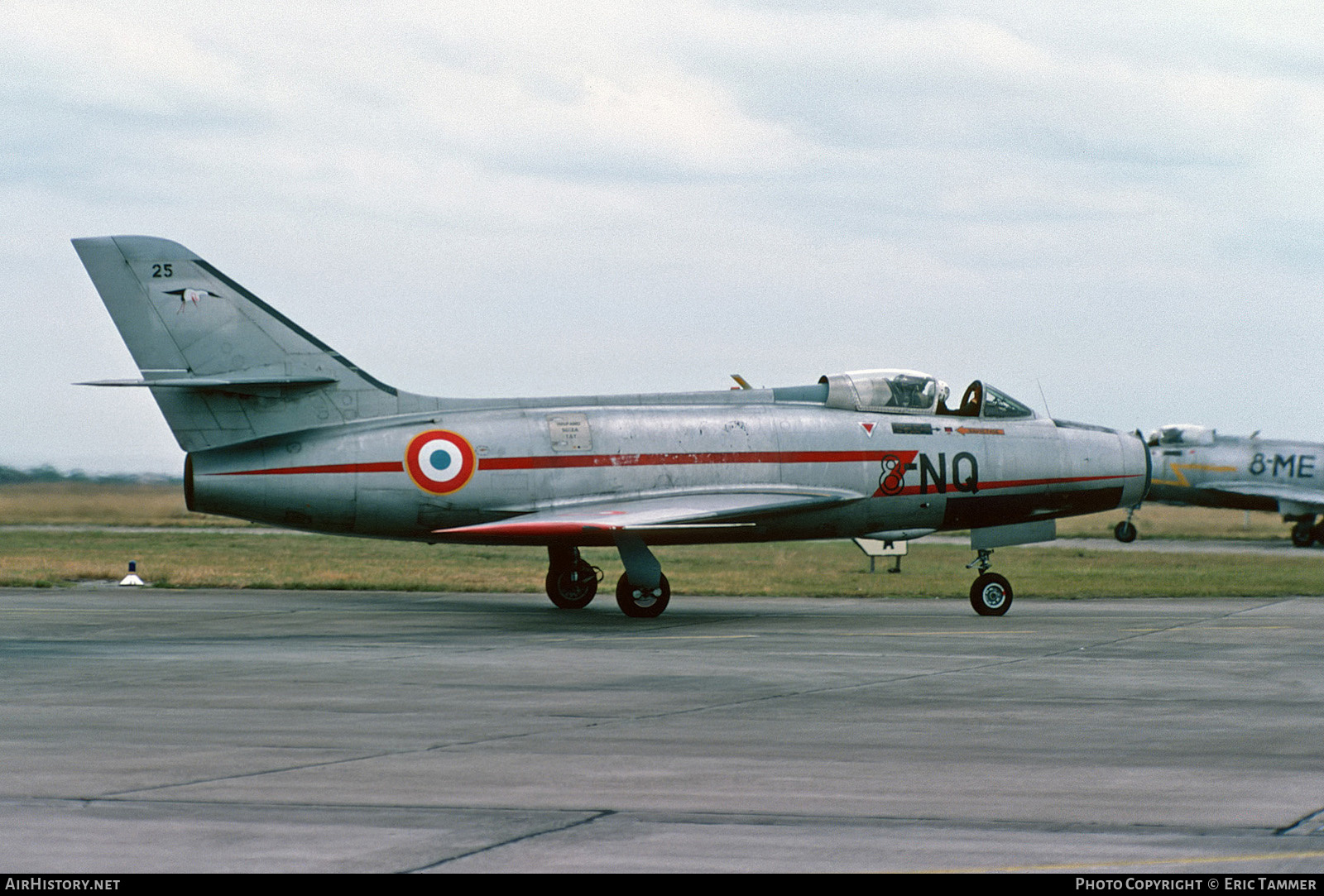Aircraft Photo of 25 | Dassault MD-454 Mystere IVA | France - Air Force | AirHistory.net #649393