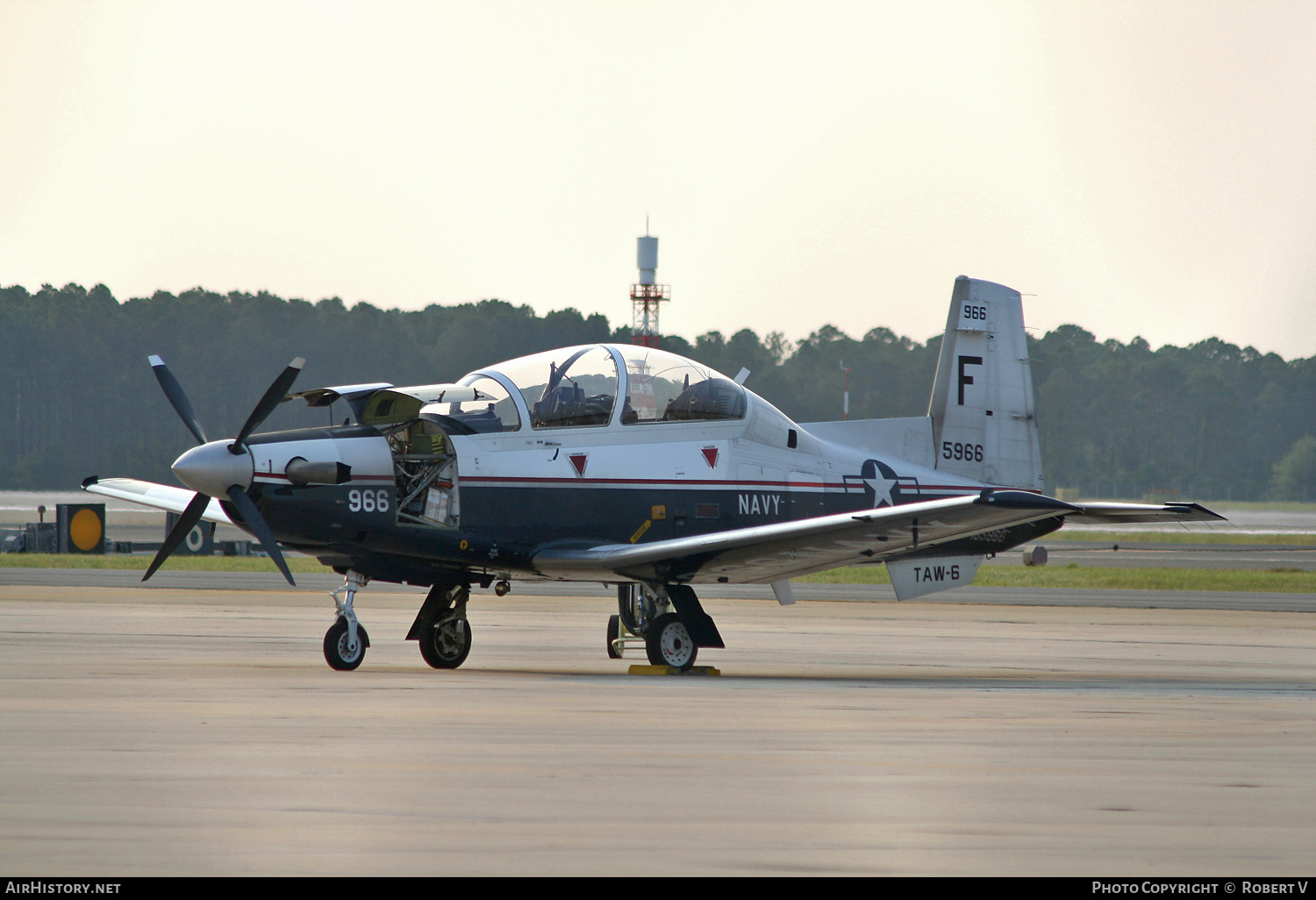 Aircraft Photo of 165966 / 5966 | Raytheon T-6A Texan II | USA - Navy | AirHistory.net #649396