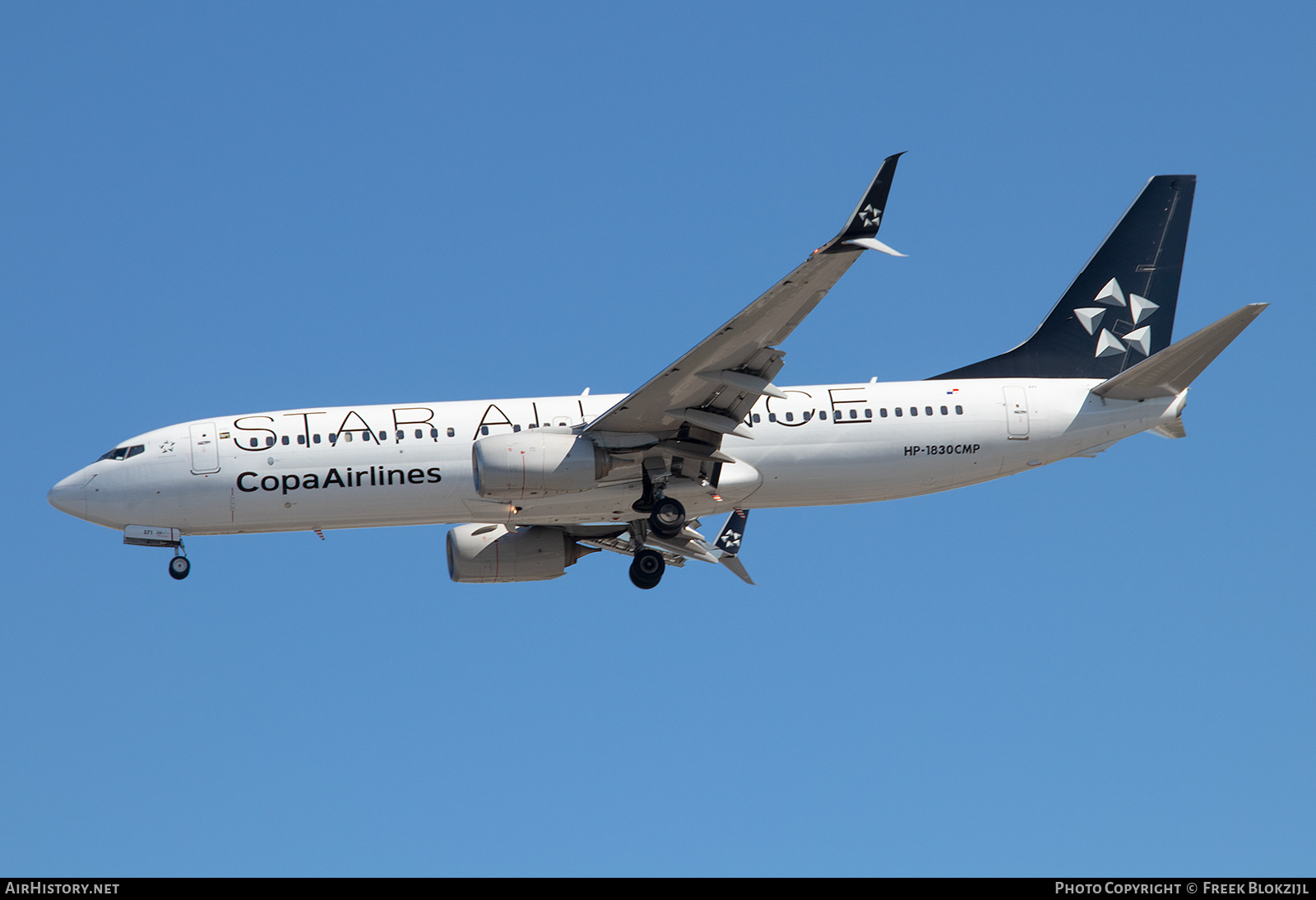 Aircraft Photo of HP-1830CMP | Boeing 737-8V3 | Copa Airlines | AirHistory.net #649399