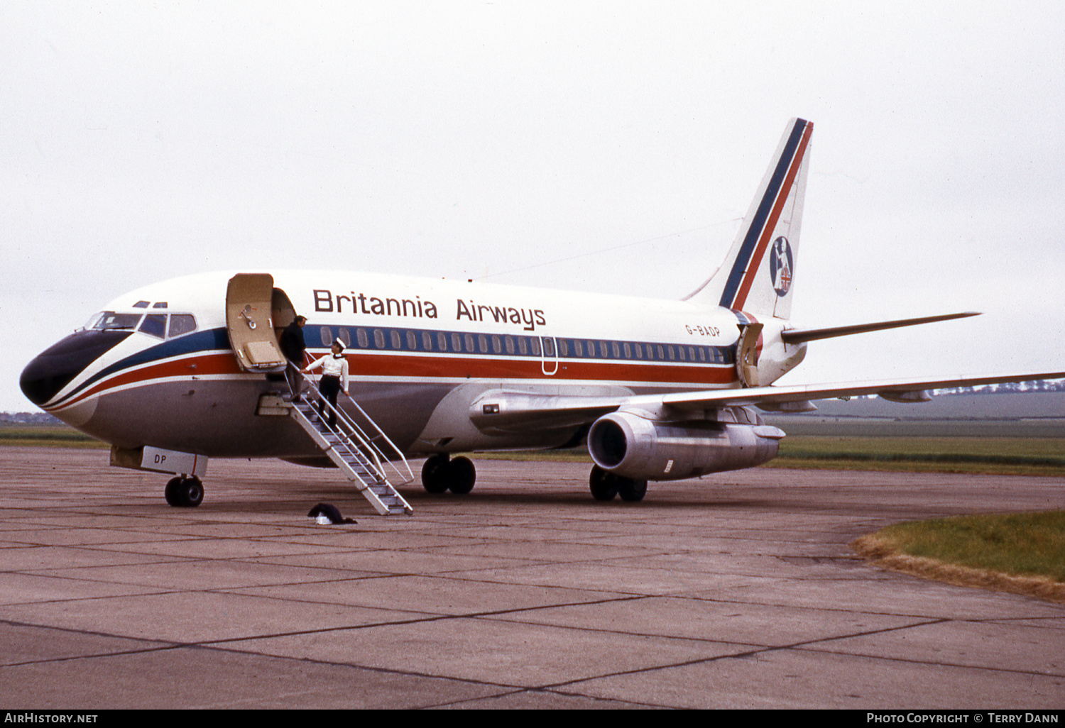 Aircraft Photo of G-BADP | Boeing 737-204/Adv | Britannia Airways | AirHistory.net #649402