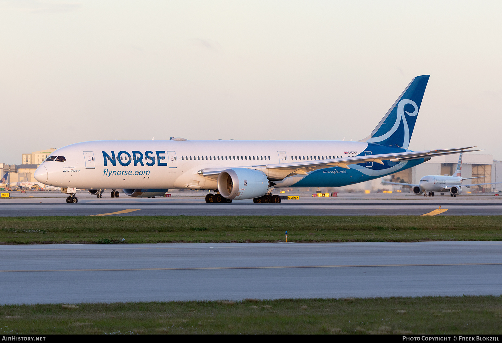 Aircraft Photo of G-CKWN | Boeing 787-9 Dreamliner | Norse Atlantic Airways | AirHistory.net #649417