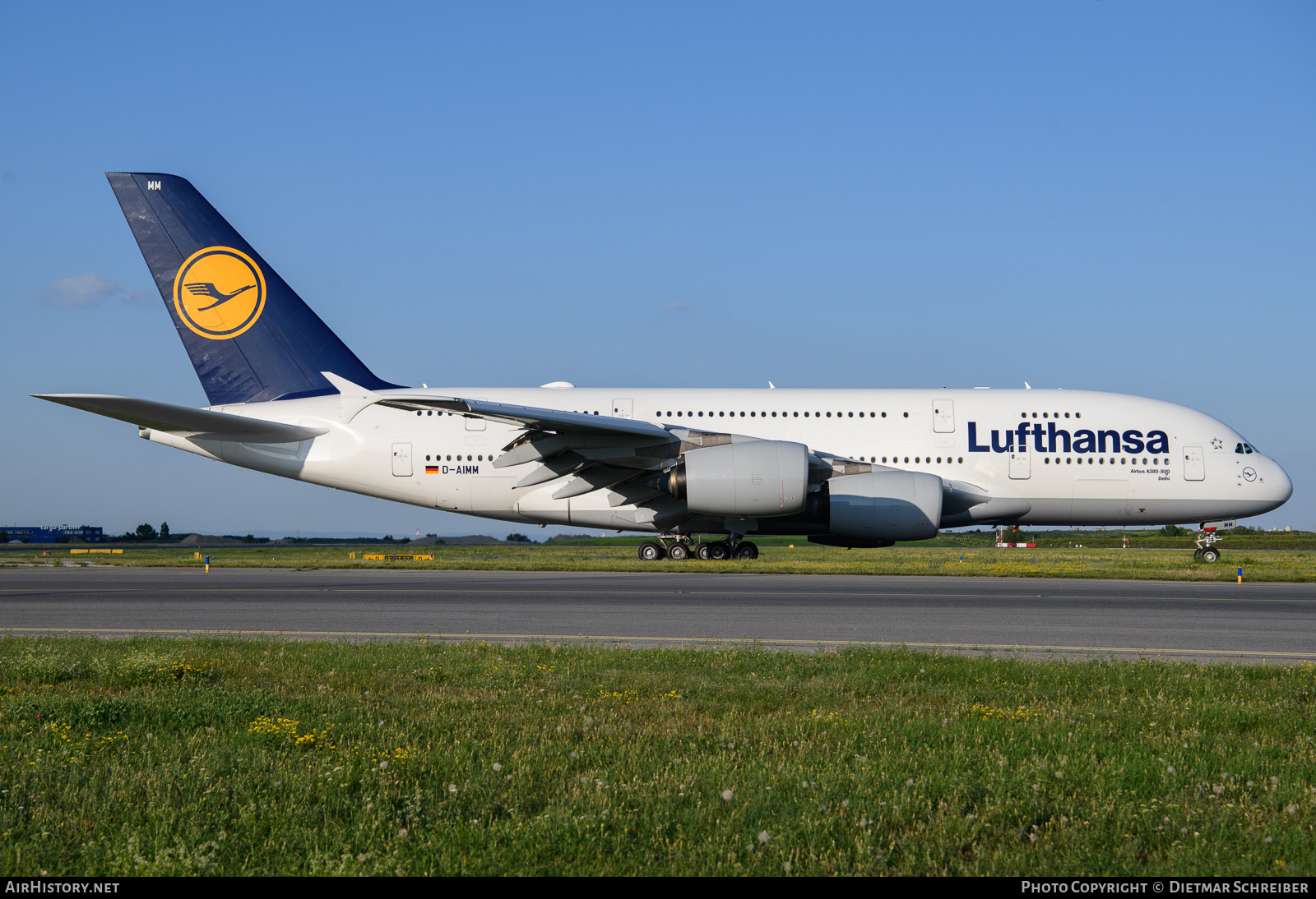 Aircraft Photo of D-AIMM | Airbus A380-841 | Lufthansa | AirHistory.net #649440