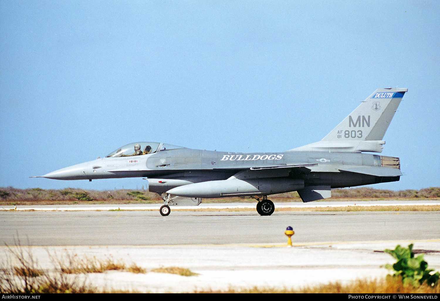 Aircraft Photo of 81-0803 | General Dynamics F-16A/ADF Fighting Falcon | USA - Air Force | AirHistory.net #649452