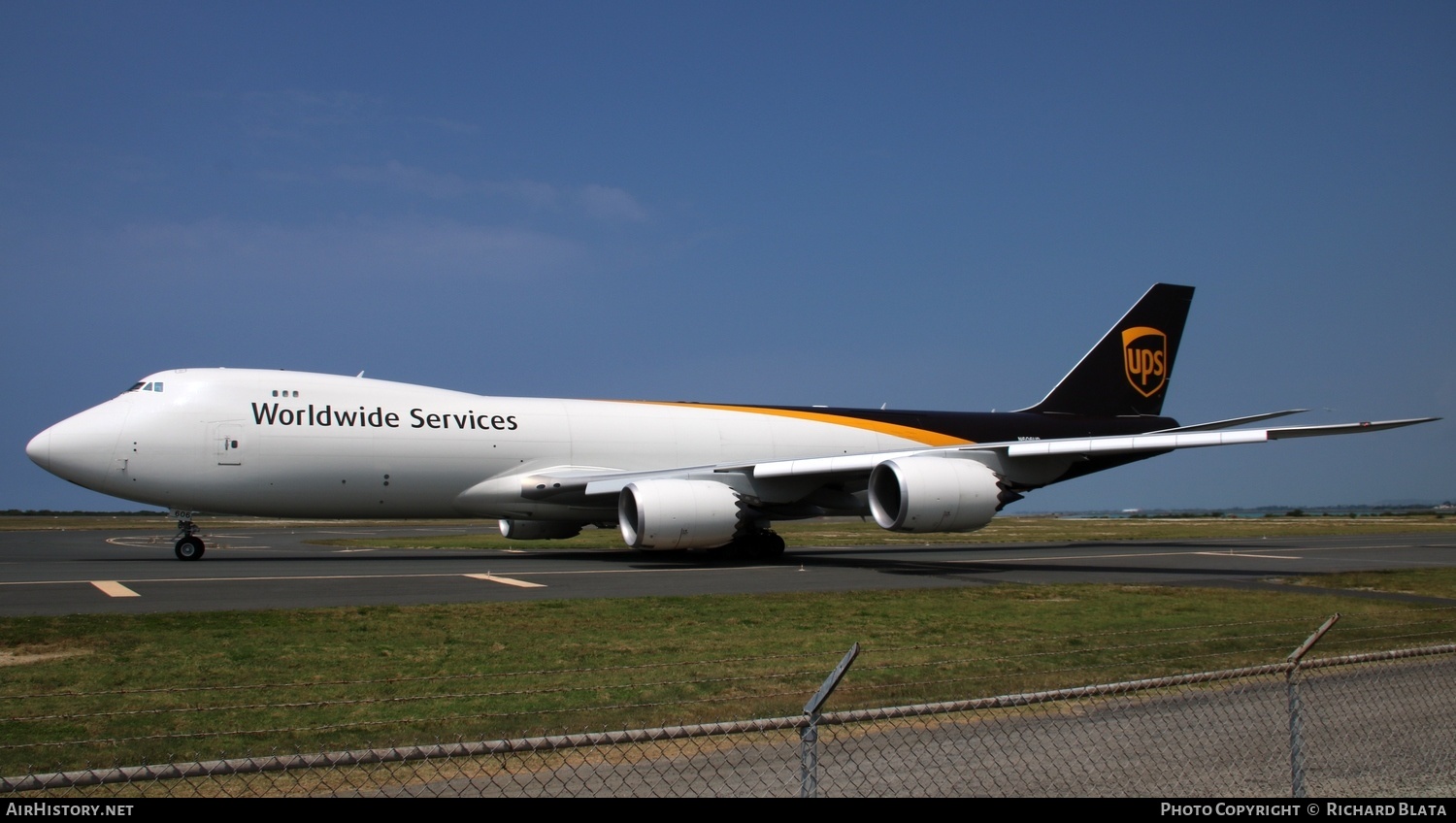 Aircraft Photo of N606UP | Boeing 747-8F | United Parcel Service - UPS | AirHistory.net #649487