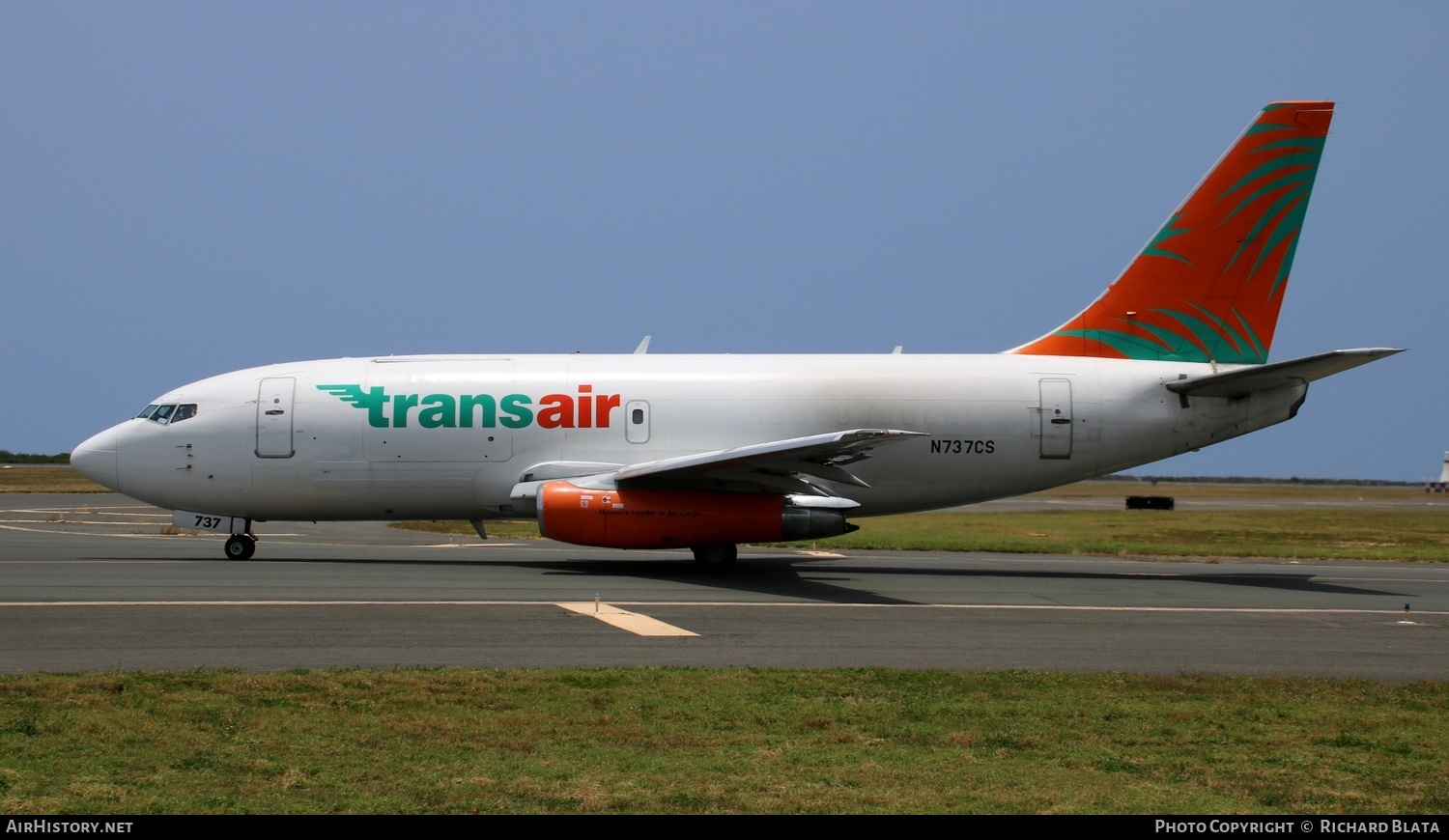 Aircraft Photo of N737CS | Boeing 737-2T4/Adv | Transair | AirHistory.net #649499