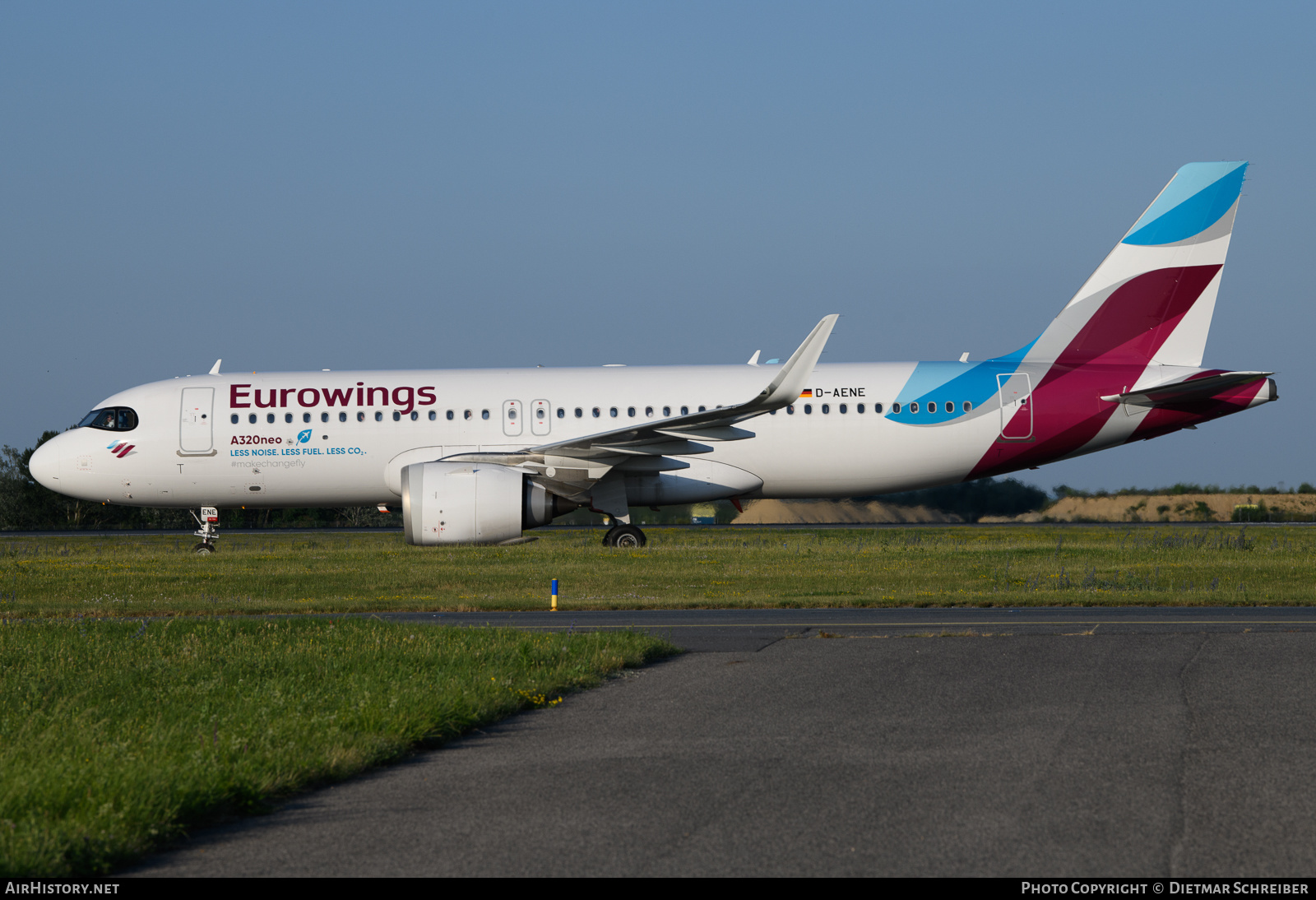 Aircraft Photo of D-AENE | Airbus A320-251N | Eurowings | AirHistory.net #649512