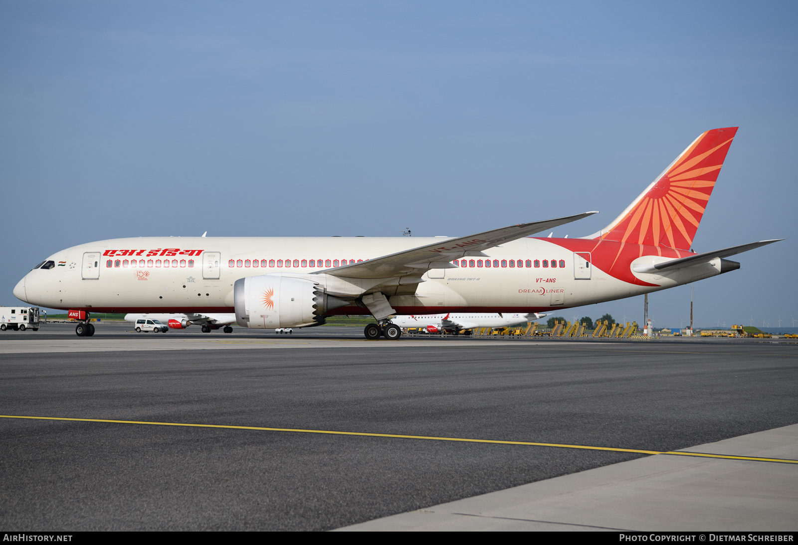 Aircraft Photo of VT-ANS | Boeing 787-8 Dreamliner | Air India | AirHistory.net #649520
