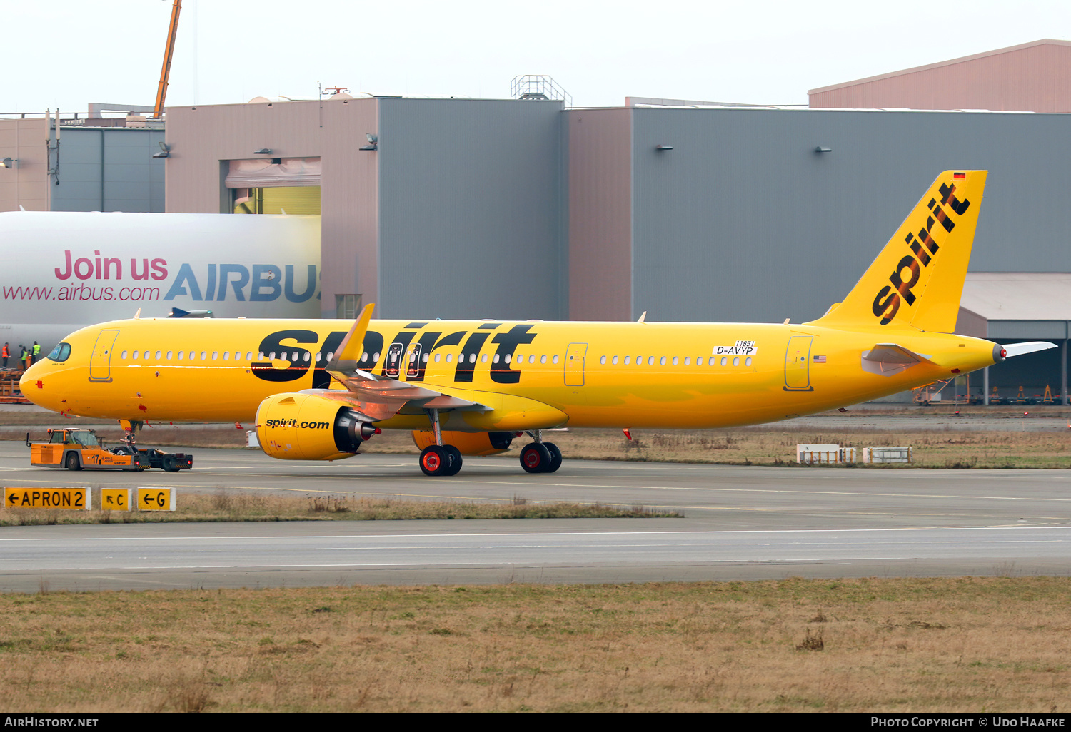 Aircraft Photo of D-AVYP | Airbus A321-251NX | Spirit Airlines | AirHistory.net #649524