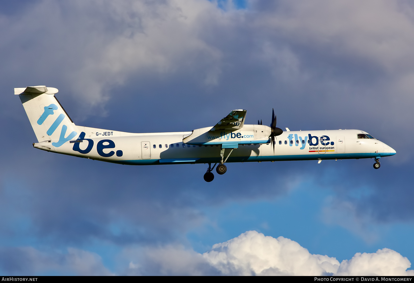 Aircraft Photo of G-JEDT | Bombardier DHC-8-402 Dash 8 | Flybe | AirHistory.net #649542